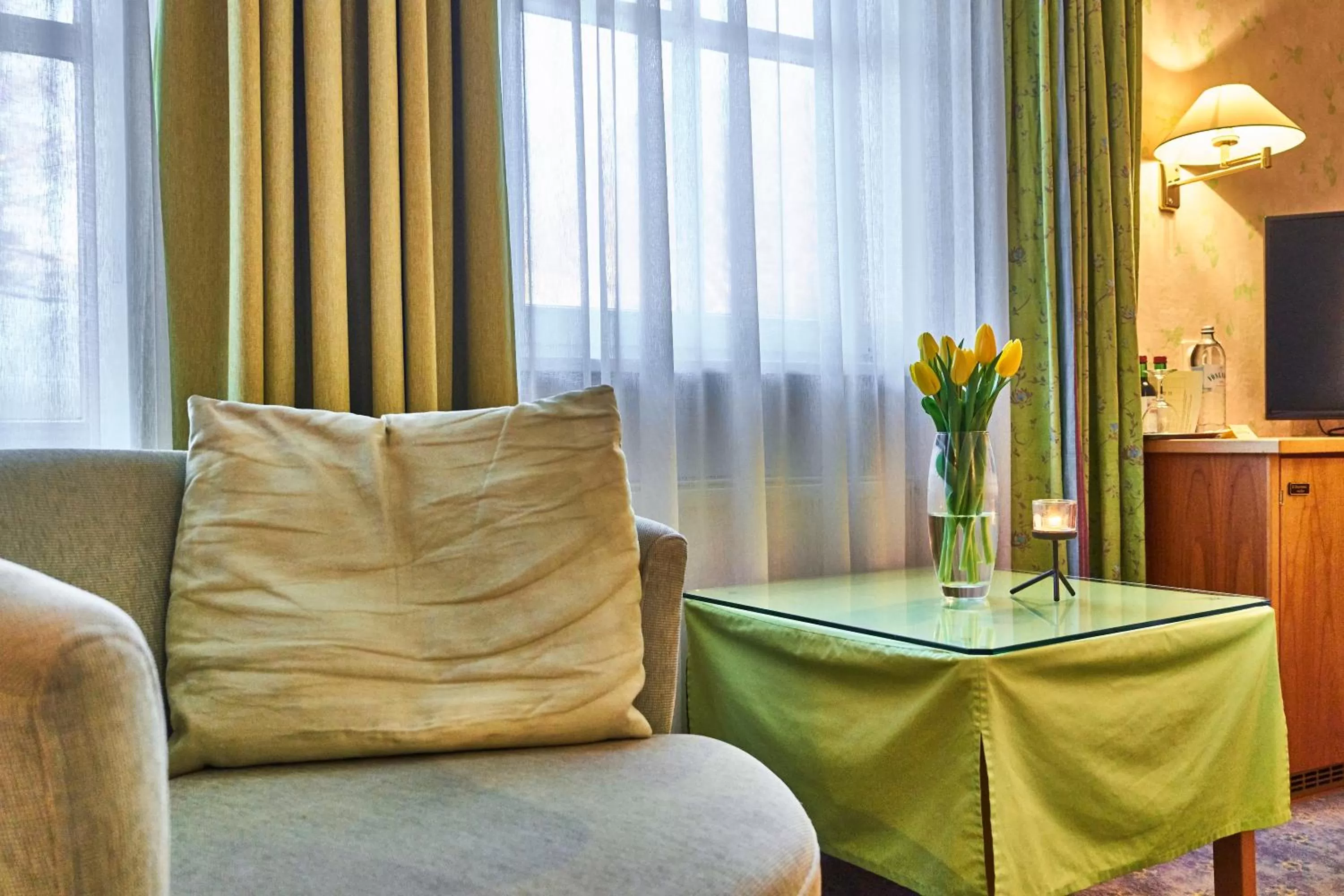 Seating area in Angerhof Sport- u. Wellnesshotel