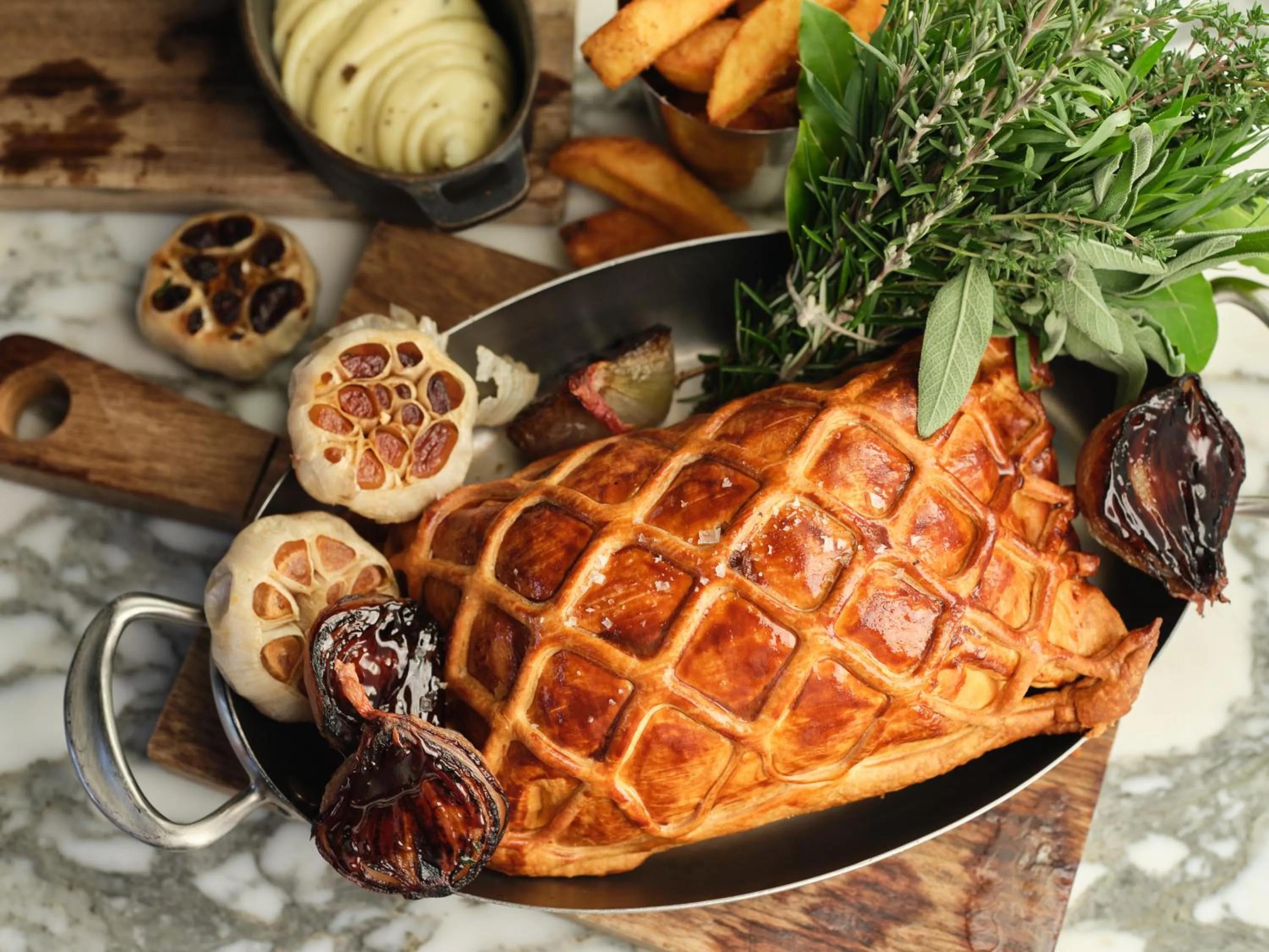 Food and drinks in The Lygon Arms - an Iconic Luxury Hotel