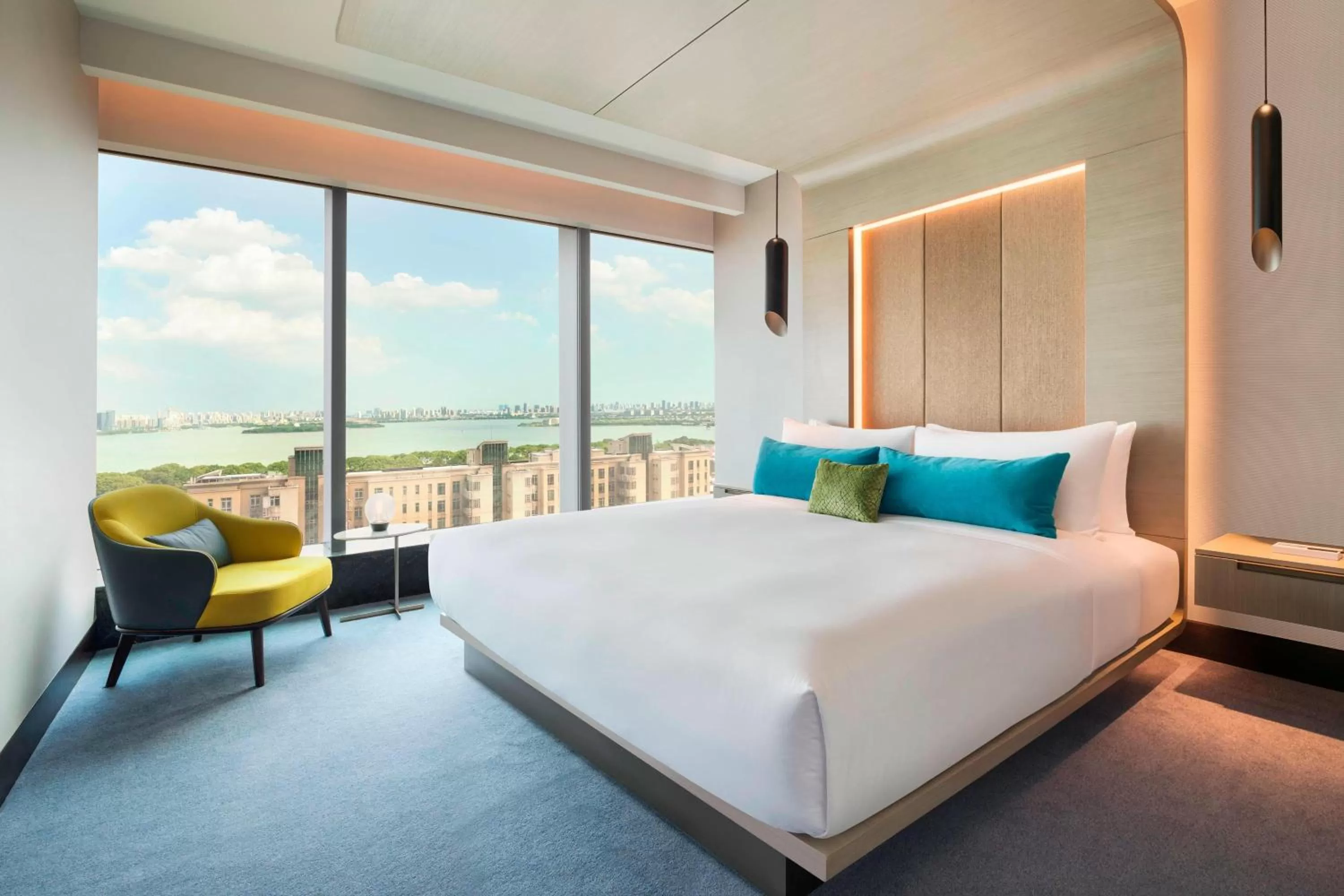Bedroom, Bed in W Suzhou - Jinji Lake