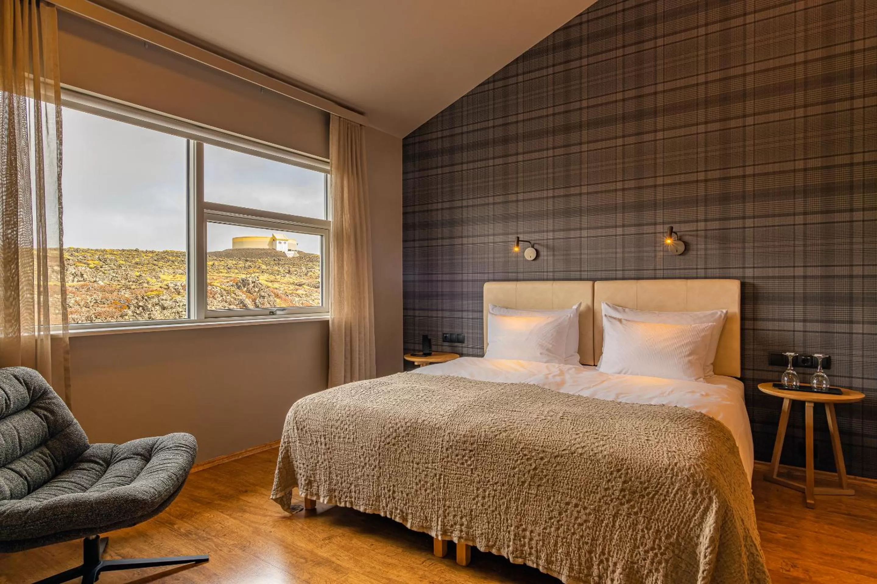 Bed in Northern Light Inn