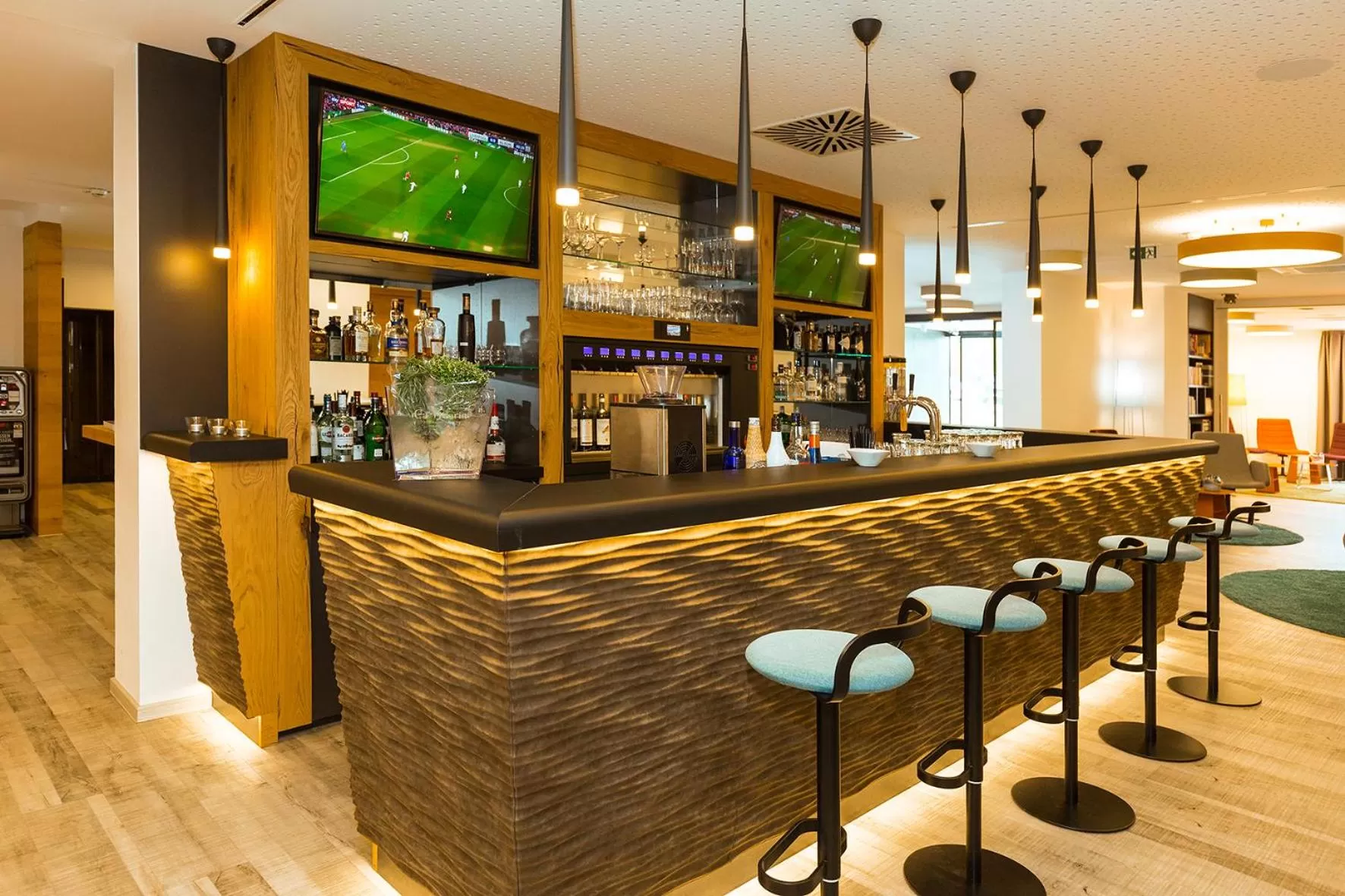 Lounge or bar in Hotel Schönbuch