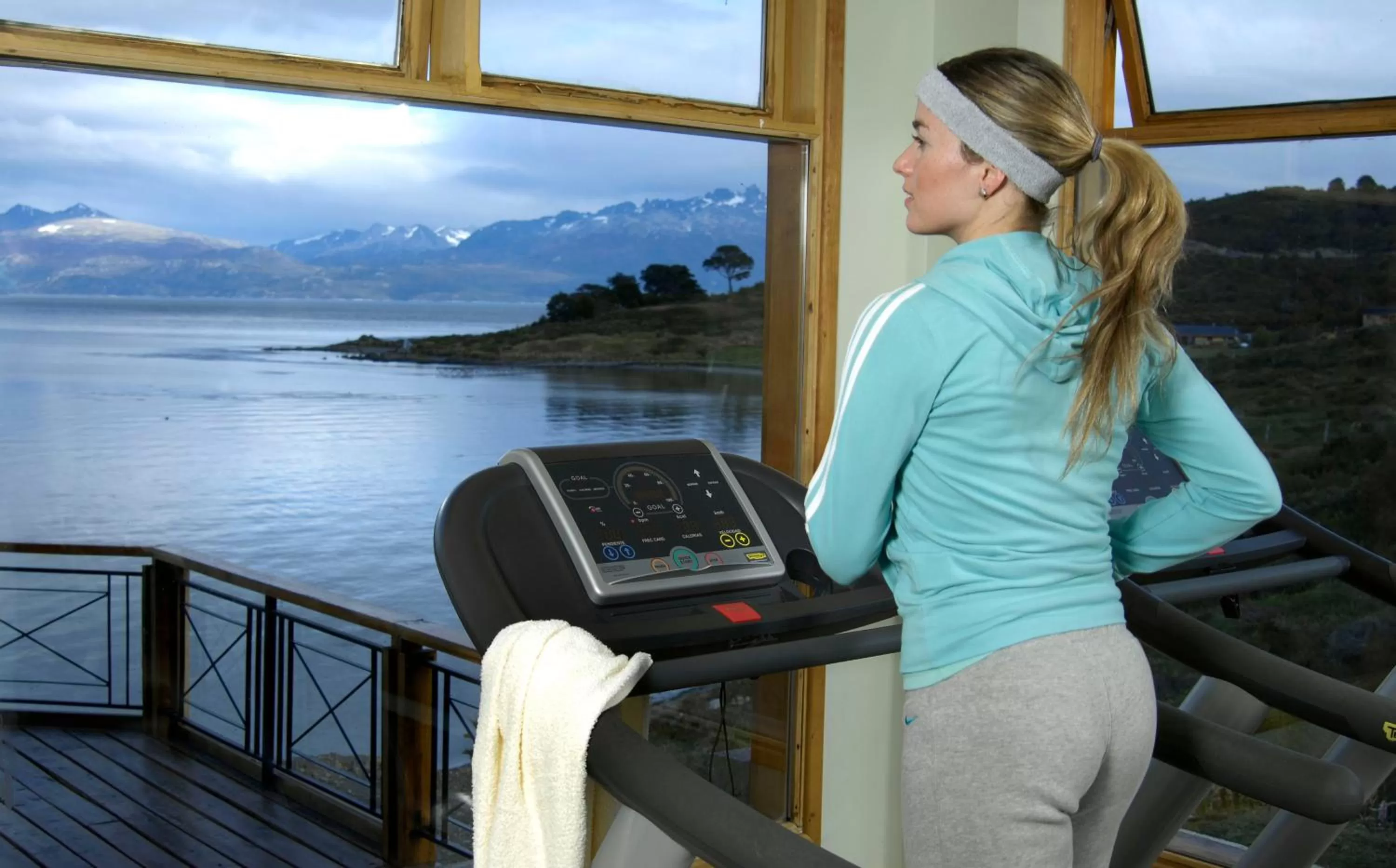 Fitness centre/facilities in Los Cauquenes Resort + Spa + Experiences