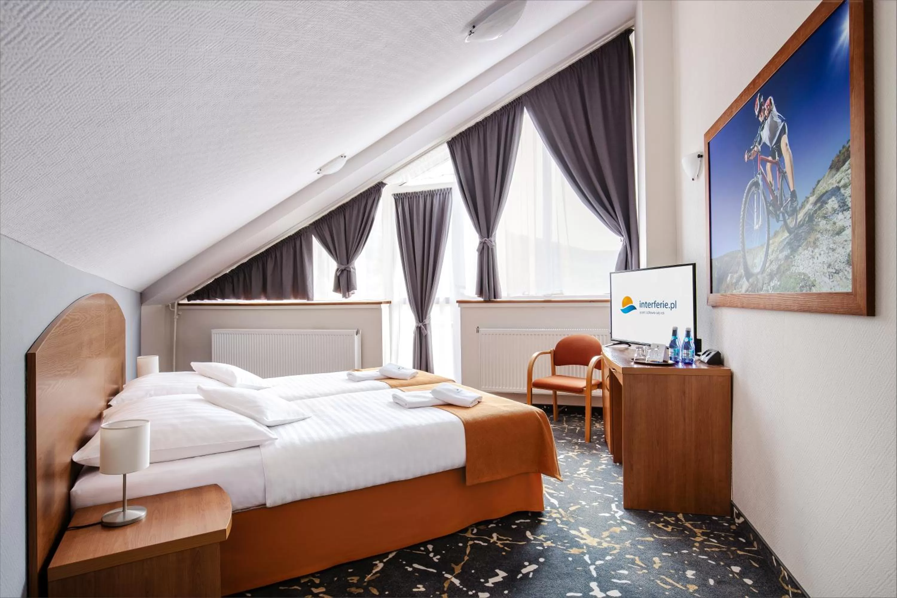 Bed in Interferie Aquapark Sport Hotel Malachit