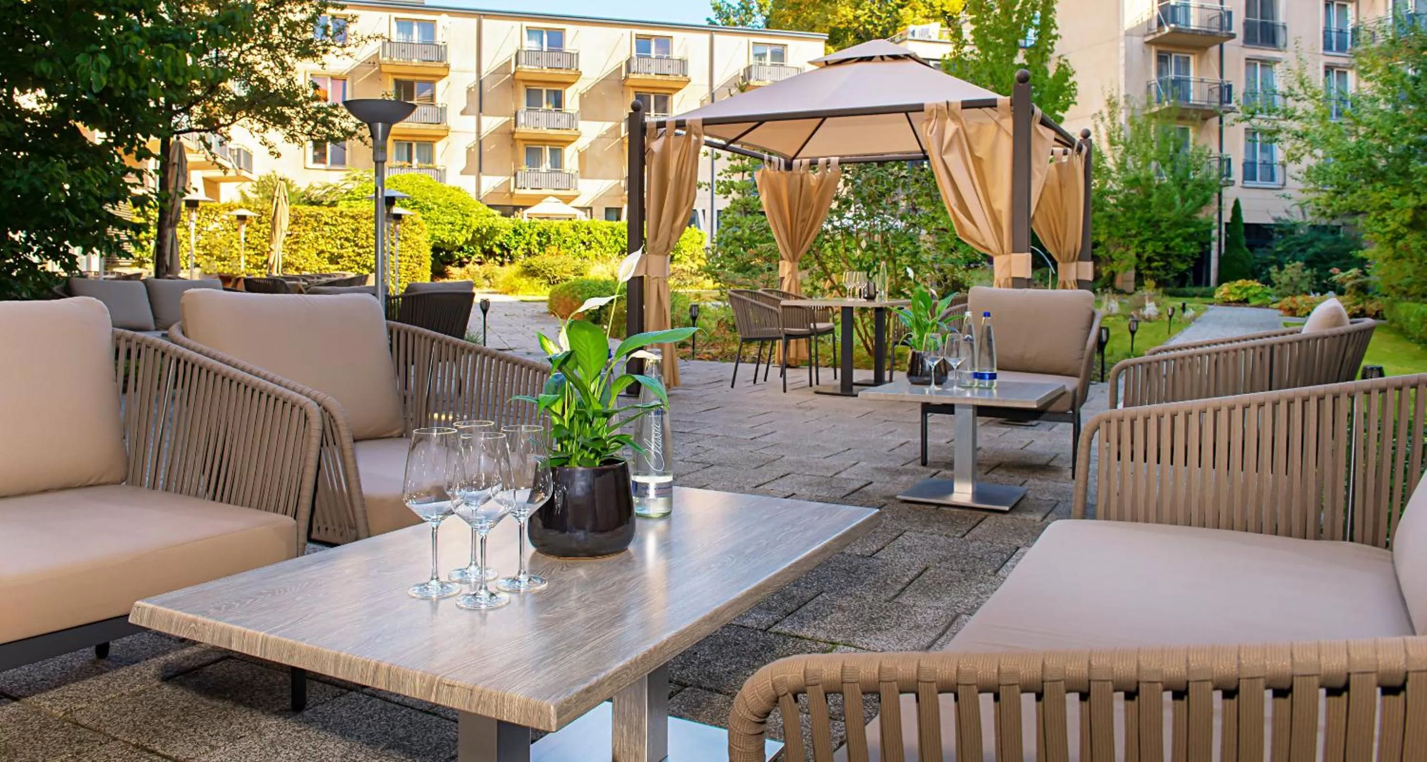 Balcony/Terrace in Victor's Residenz-Hotel Berlin Mitte