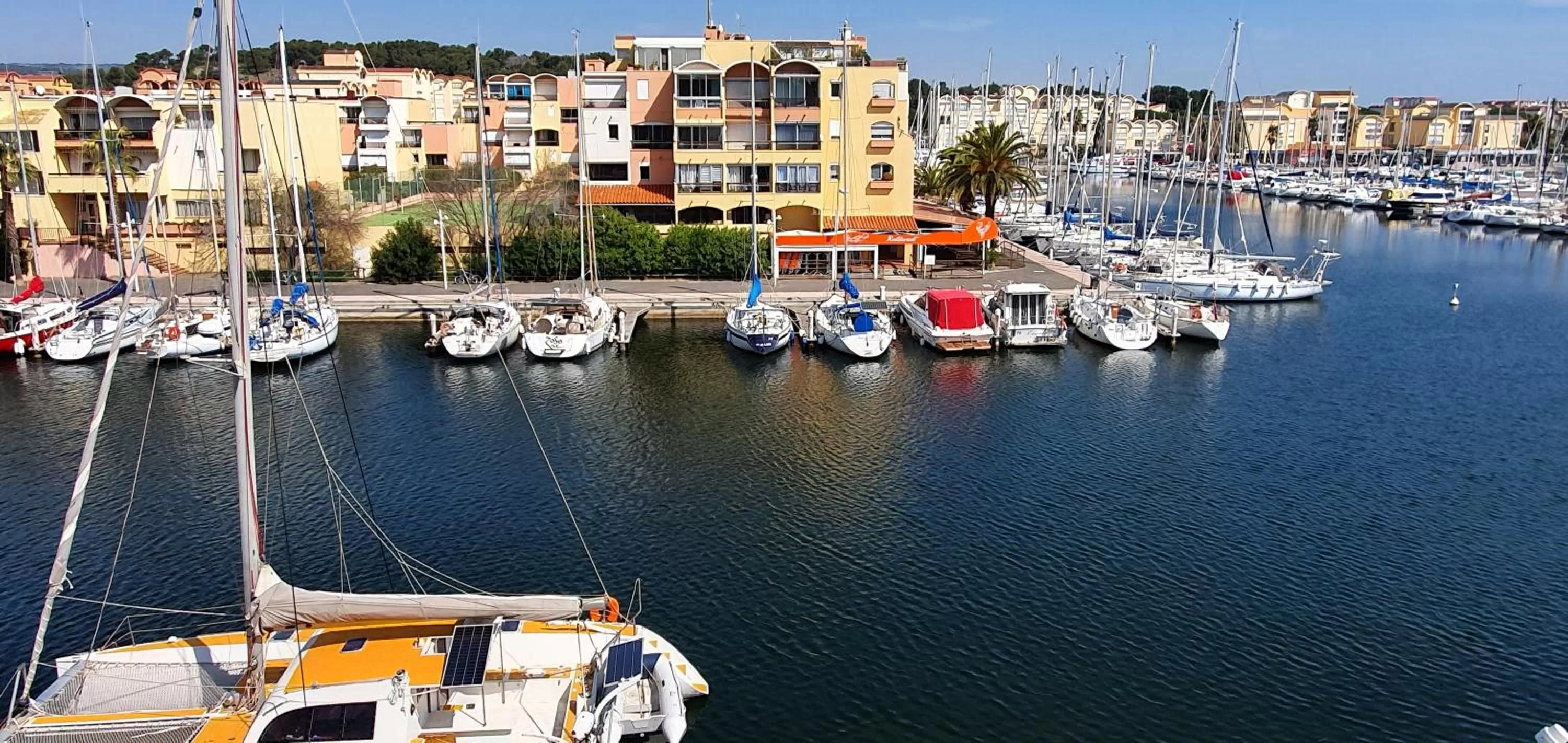 Sea view in Hôtel Port Beach
