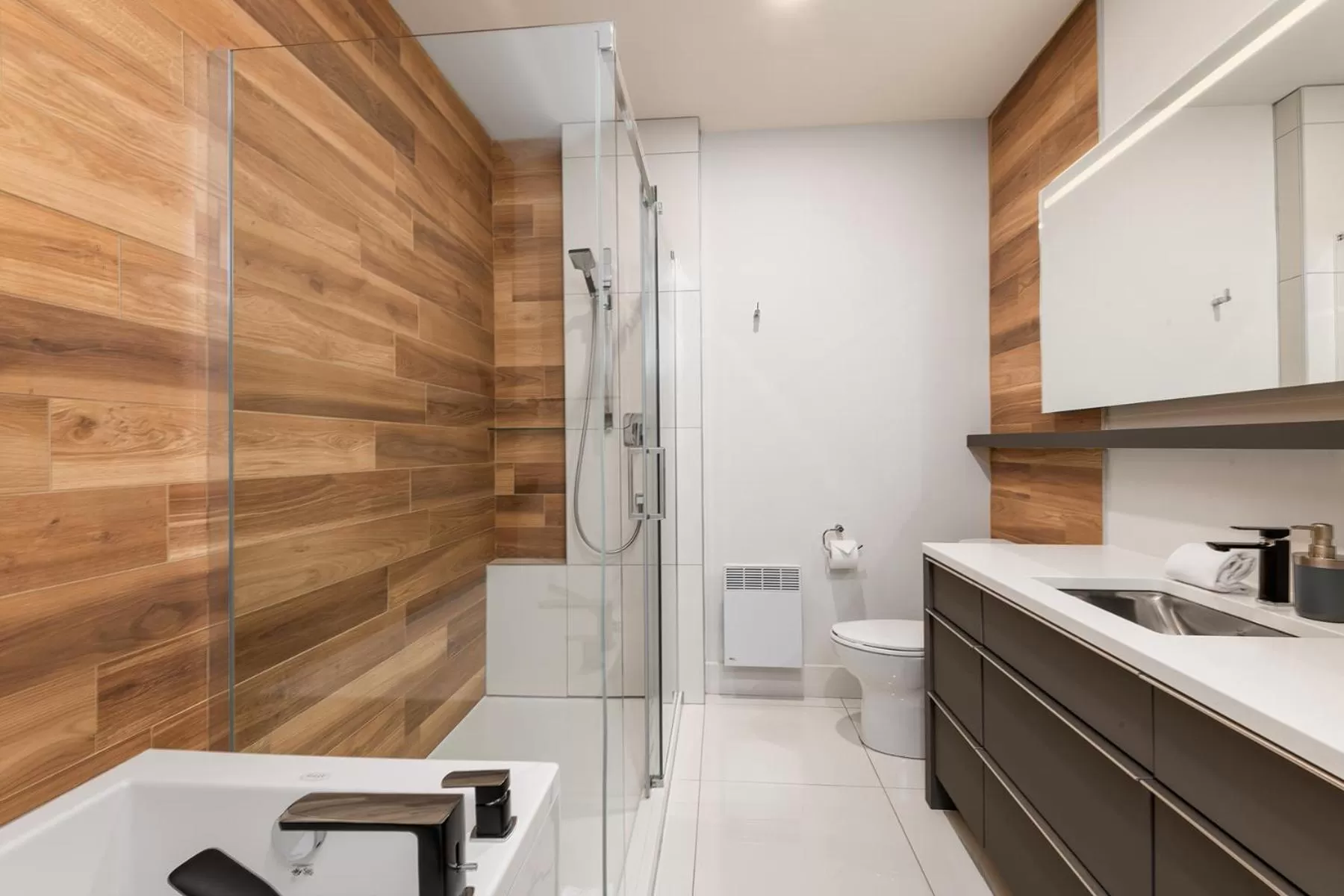 Bathroom in Appartements au Massif - Les Caches de la Grande Pointe - Ski, Vélo, Plein-air