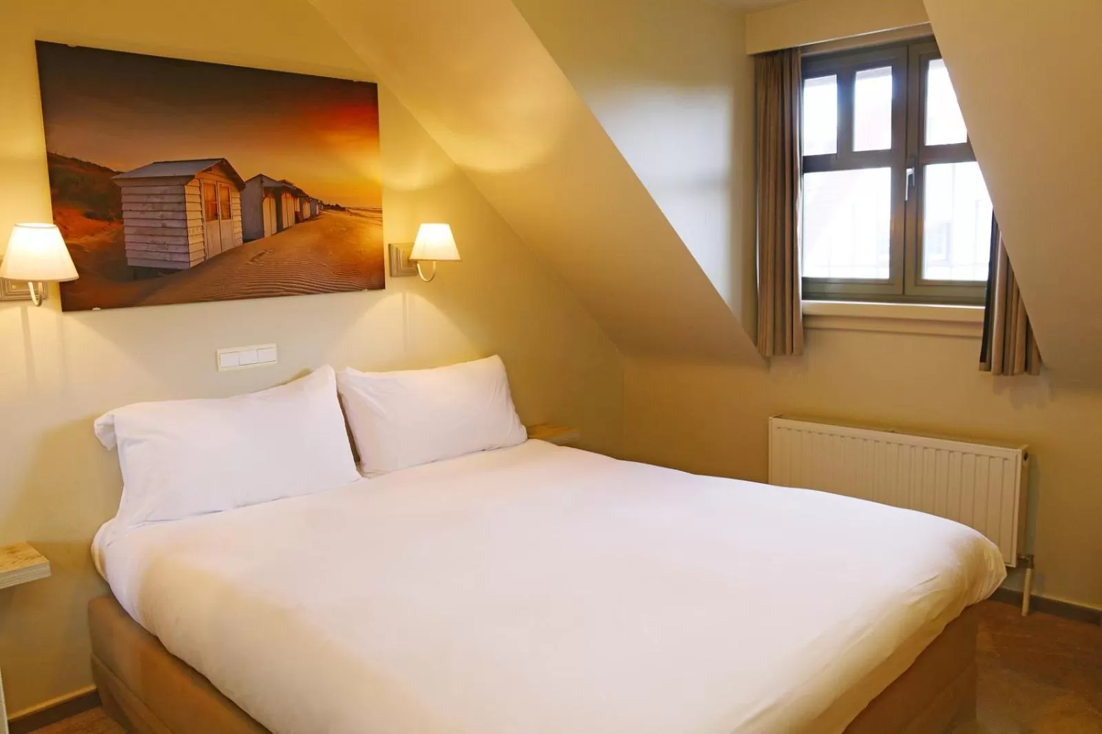 Bedroom, Bed in Hotel Les Dunes