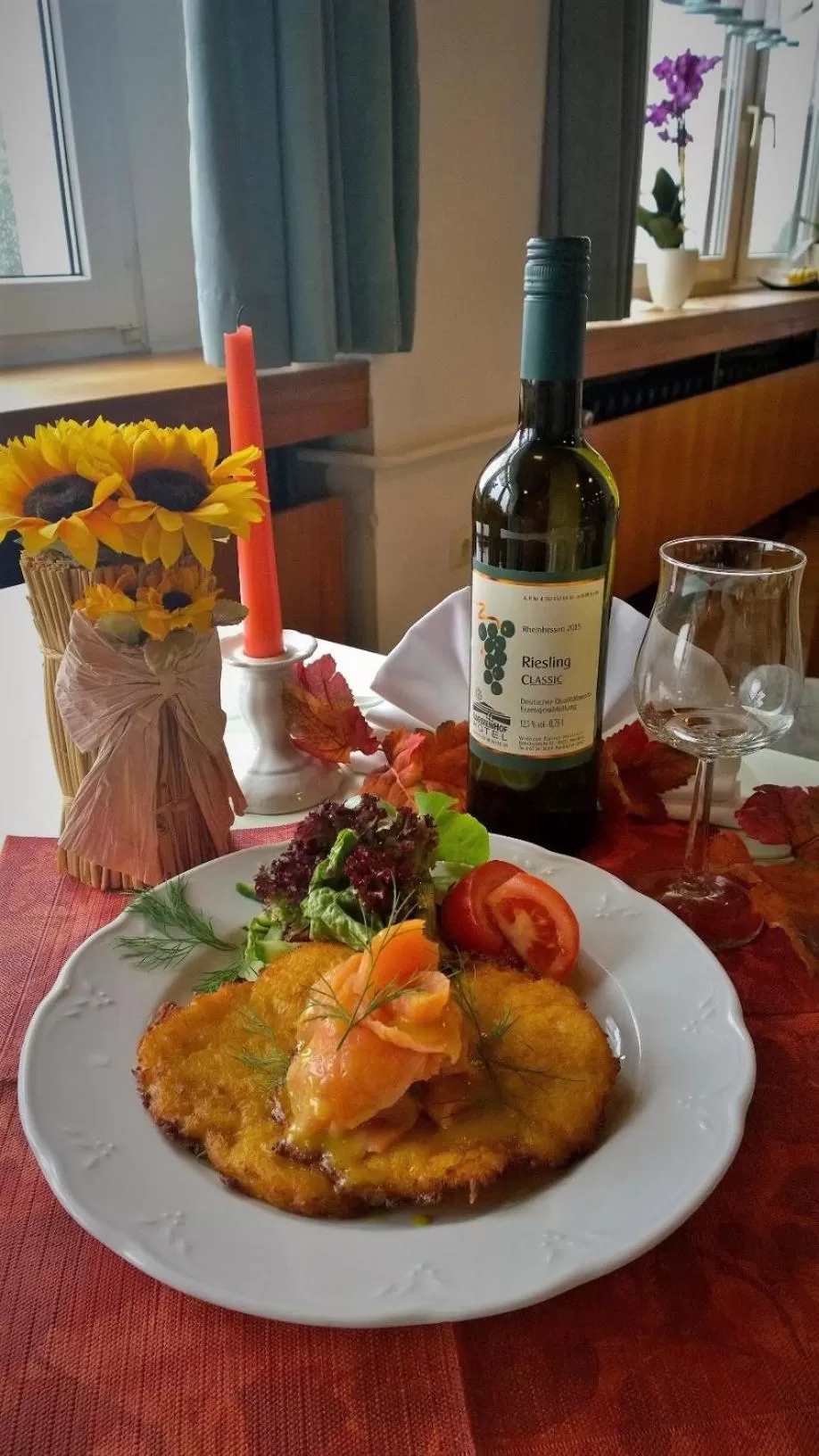 Food close-up in Hotel Lugsteinhof