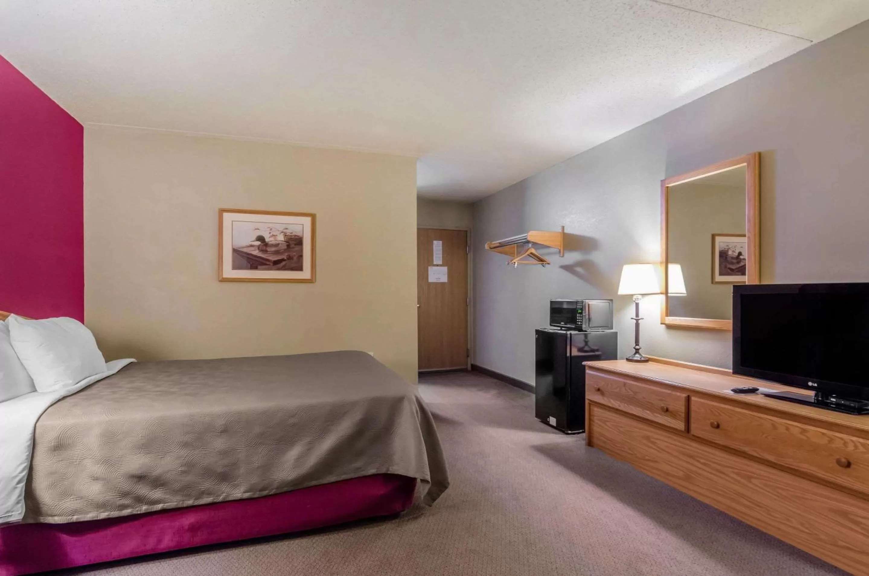 Standard Queen Room with Sofa Bed in Rodeway Inn