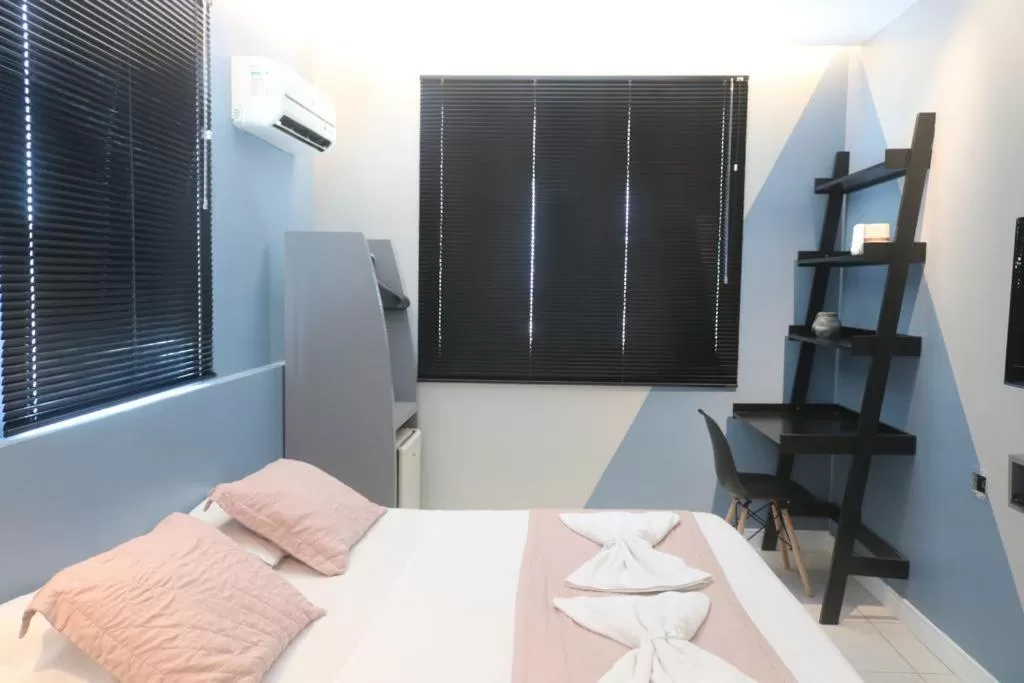 Bed in Fortpraia Hotel