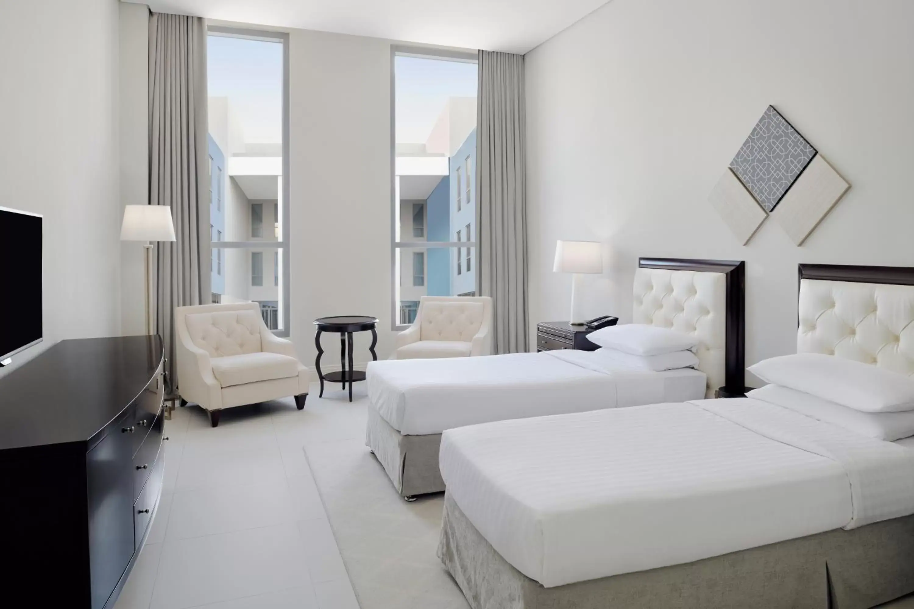 Standard Twin Room with Shuttle Bus to JBR Beach and various shopping malls in Delta Hotels by Marriott Dubai Investment Park Standard Twin Room with Shuttle Bus to JBR Beach and various shopping malls in Delta Hotels by Marriott Dubai Investment Park