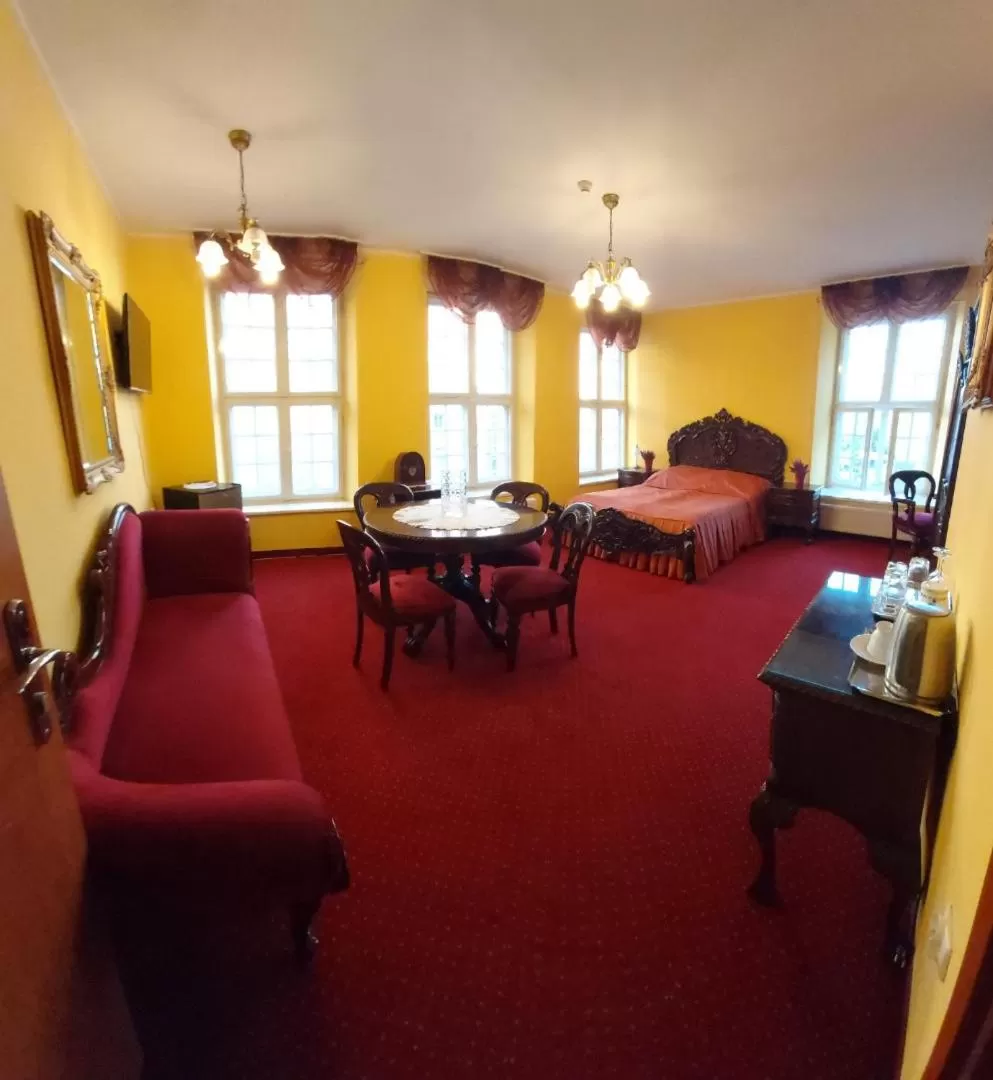 Living room in Dom Schumannów