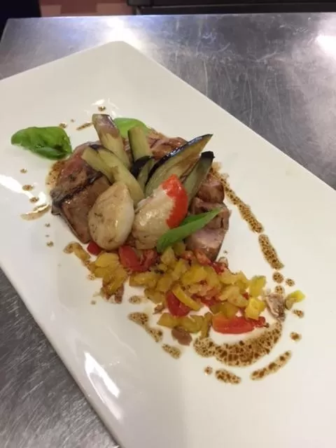 Food close-up in Hotel Ezzelino