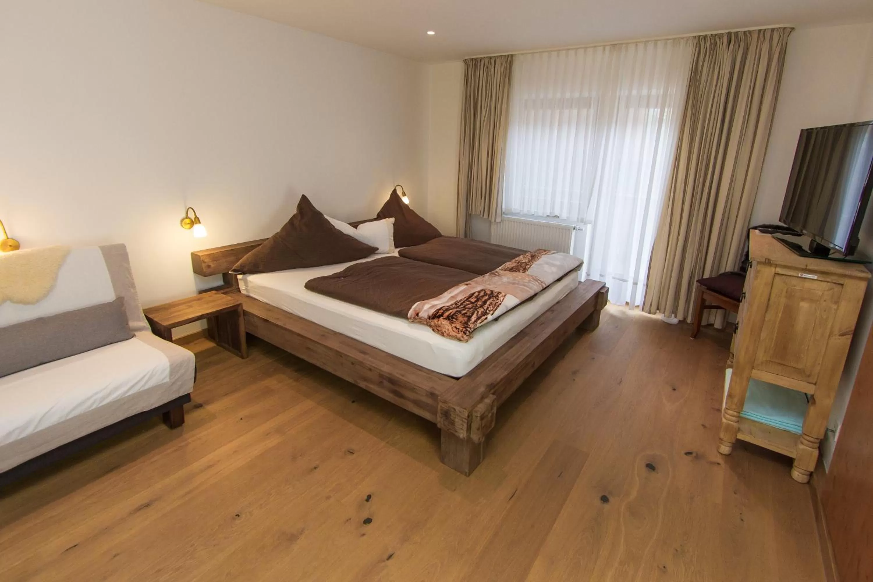 Photo of the whole room, Bed in Hotel Alpenblick