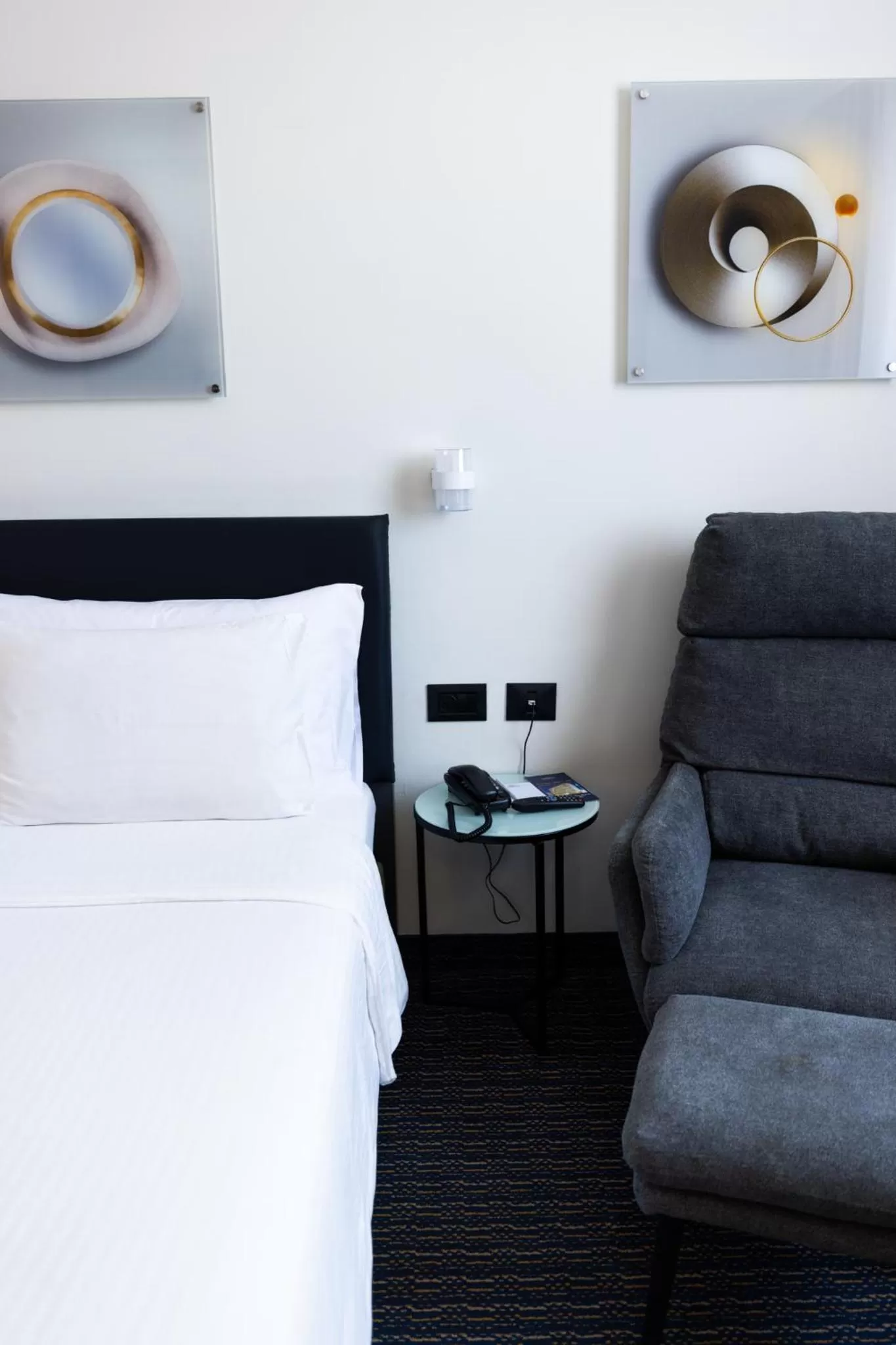 Living room, Bed in Grand Beach Hotel