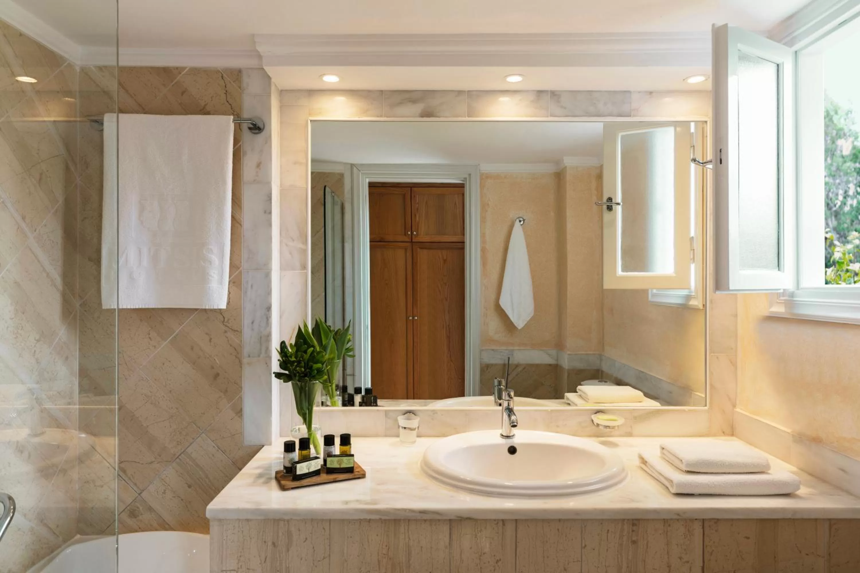 Bathroom in Mitsis Ramira