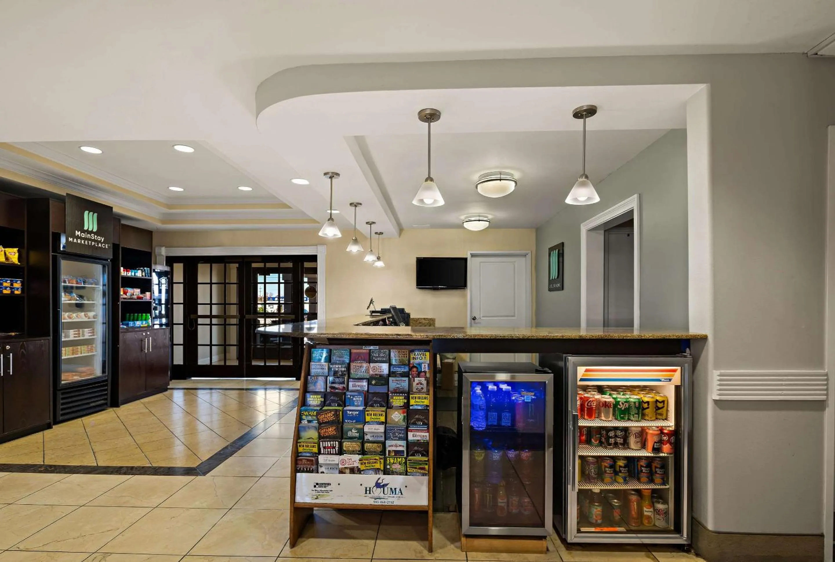 Lobby or reception in MainStay Suites Houma