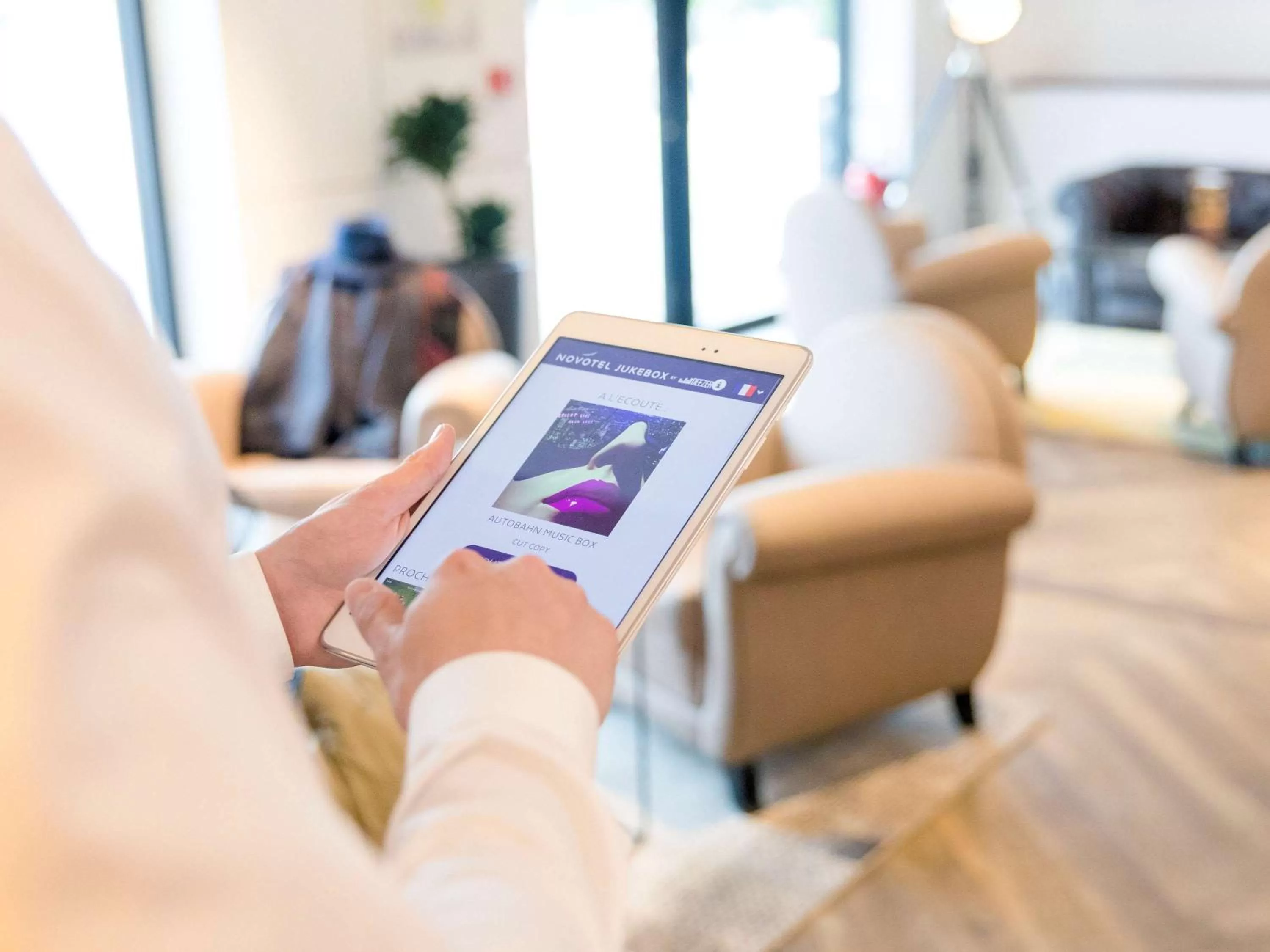 Living room in Novotel Grenoble Centre