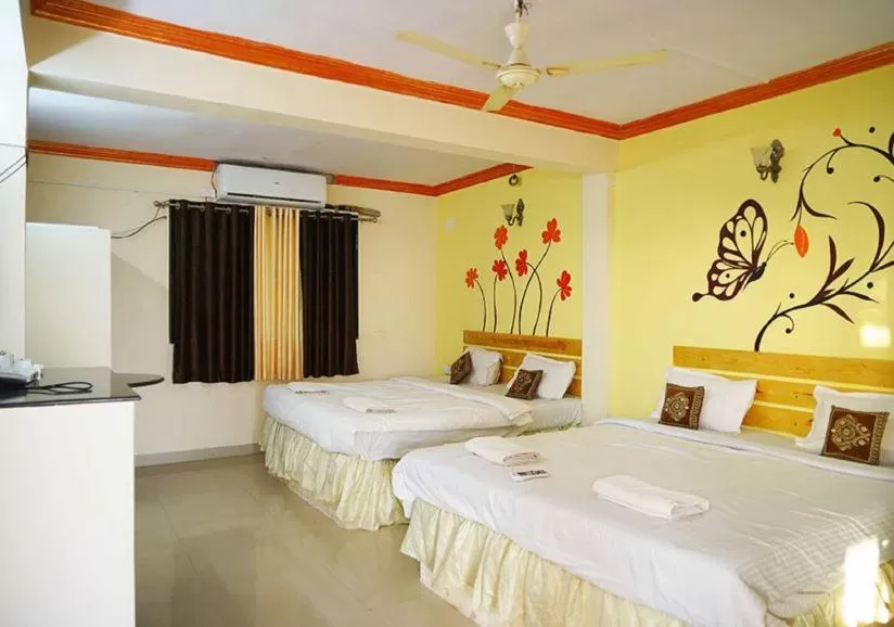 Bedroom in Vedi Farm A Mountain Resort