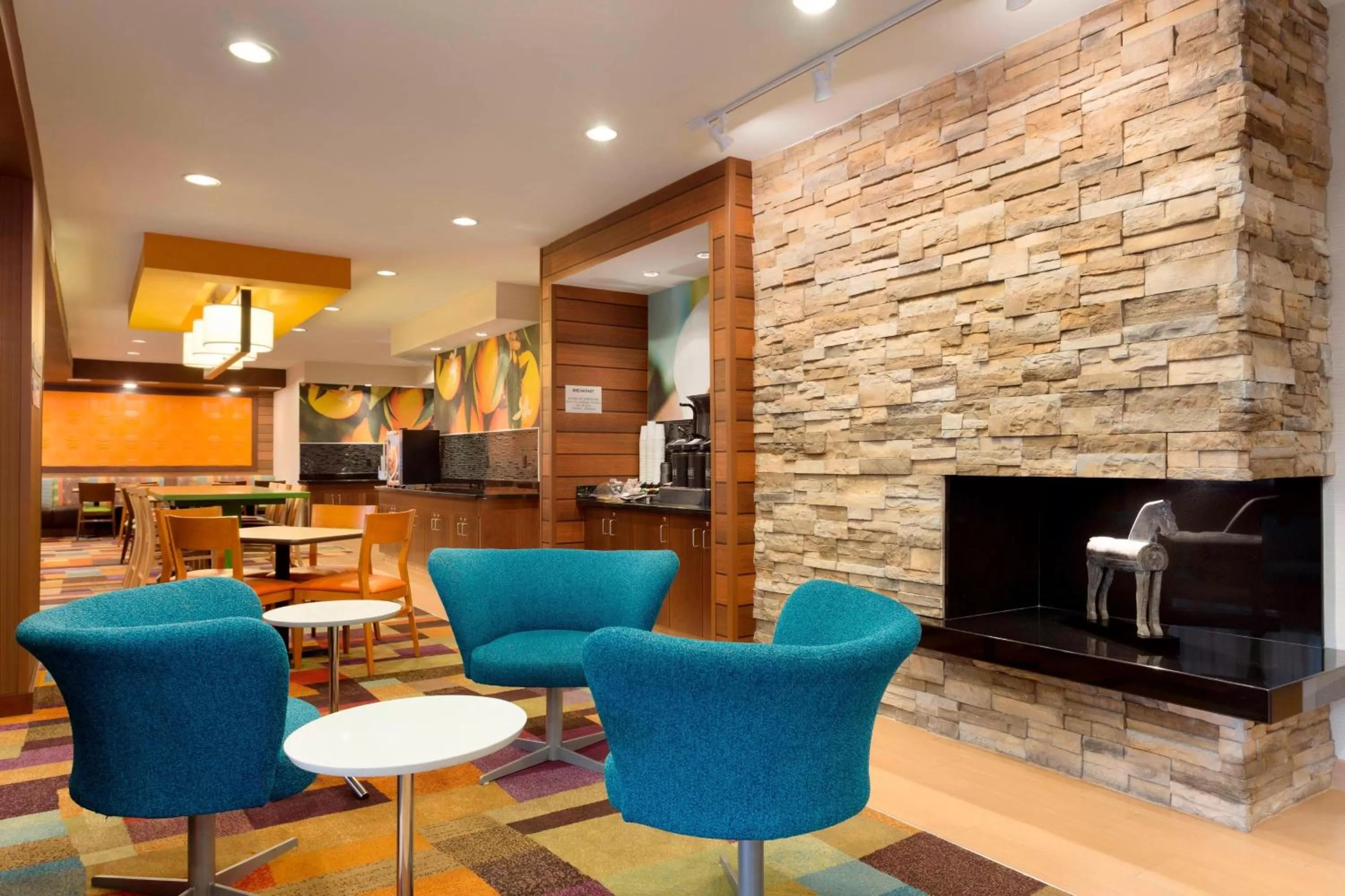 Lobby or reception in Fairfield Inn & Suites Waco South