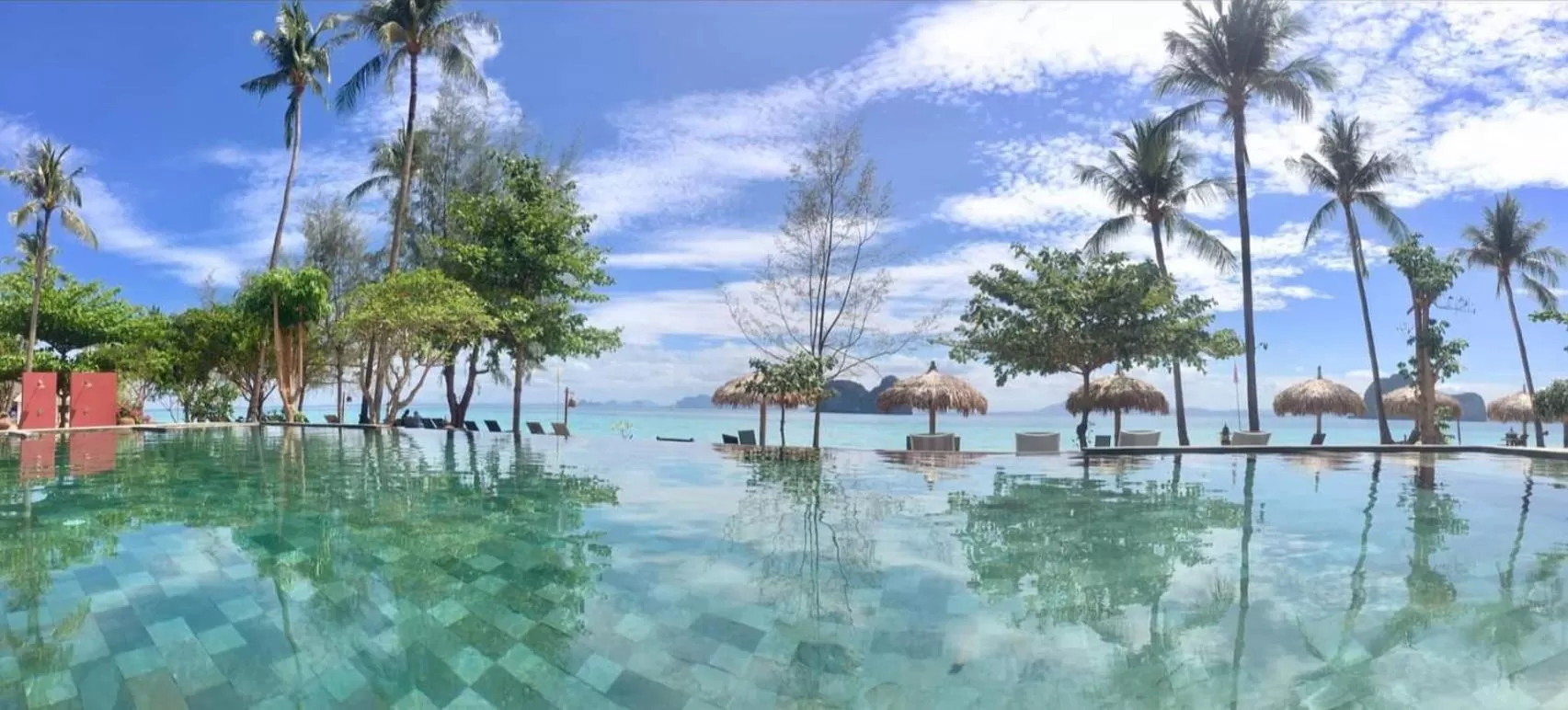 Swimming pool in Thanya Beach Resort - SHA Plus