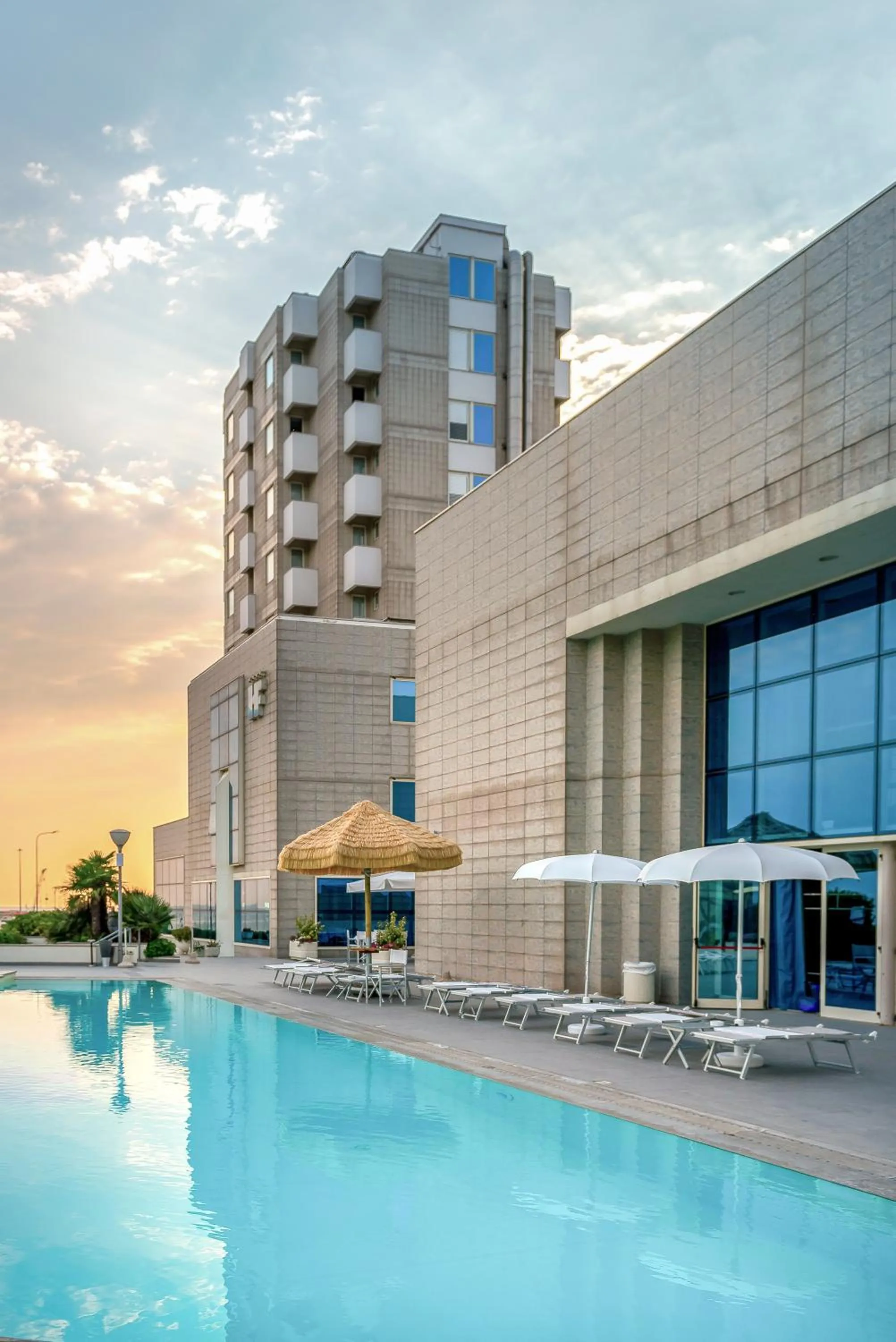 Swimming pool in Hotel Baia Flaminia