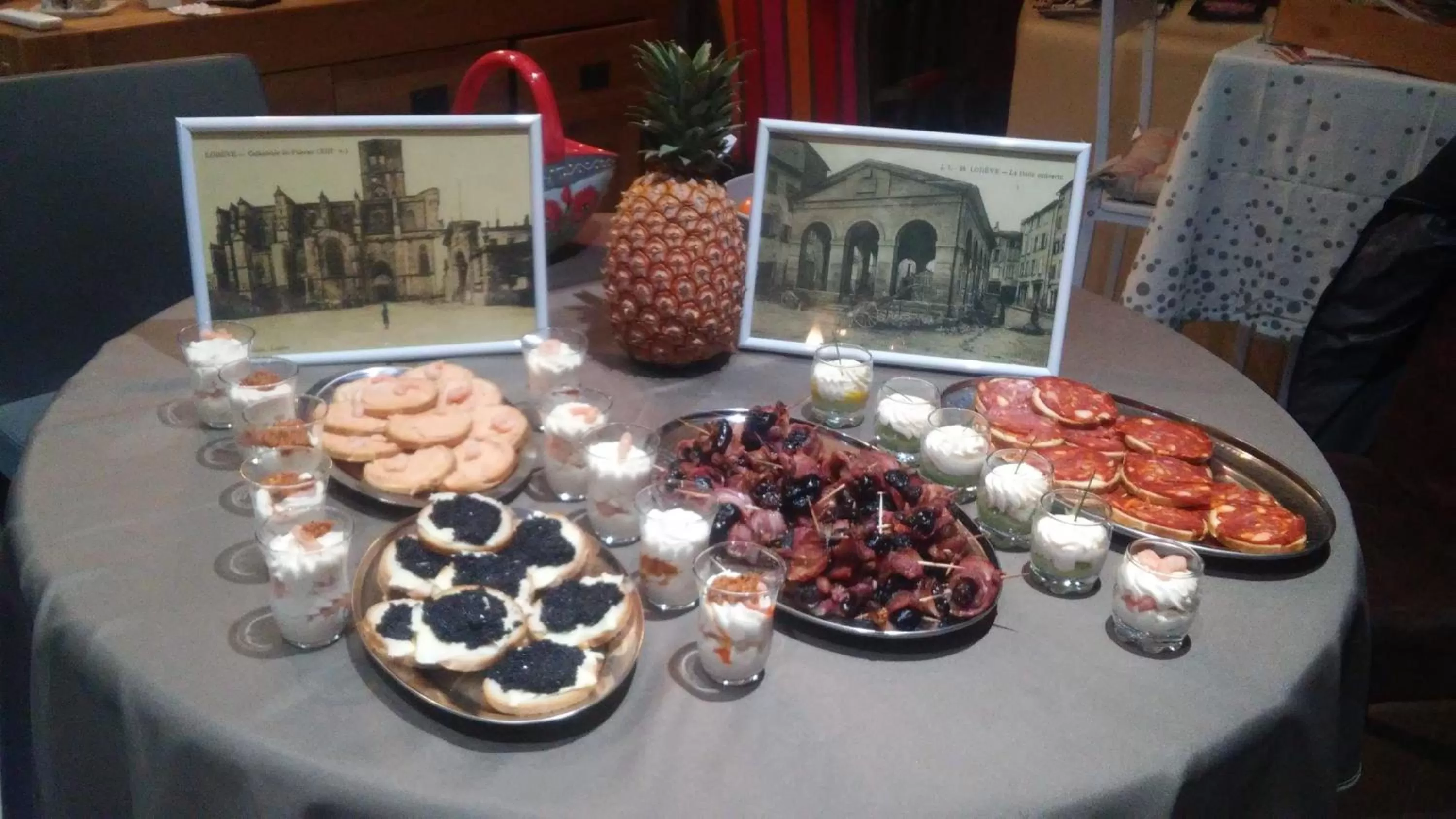 Food close-up in L'Auberge du Mazet