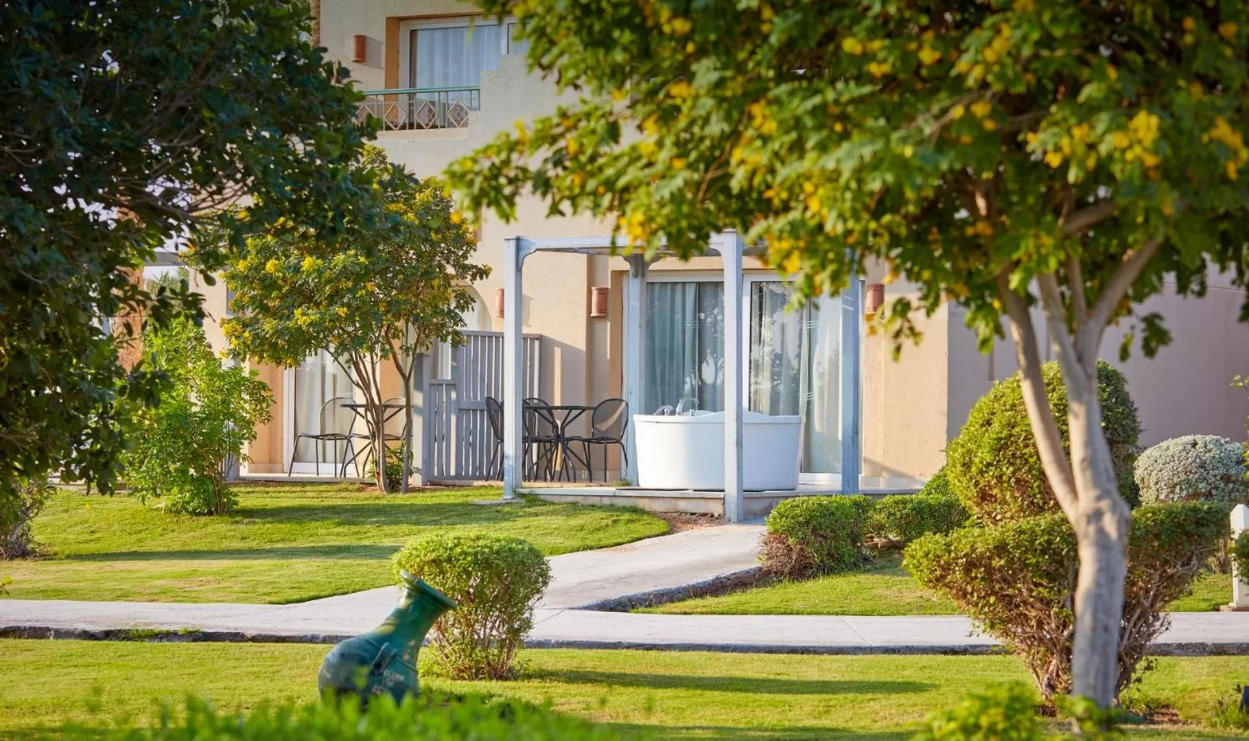 Garden in Coral Sea Waterworld Sharm El Sheikh