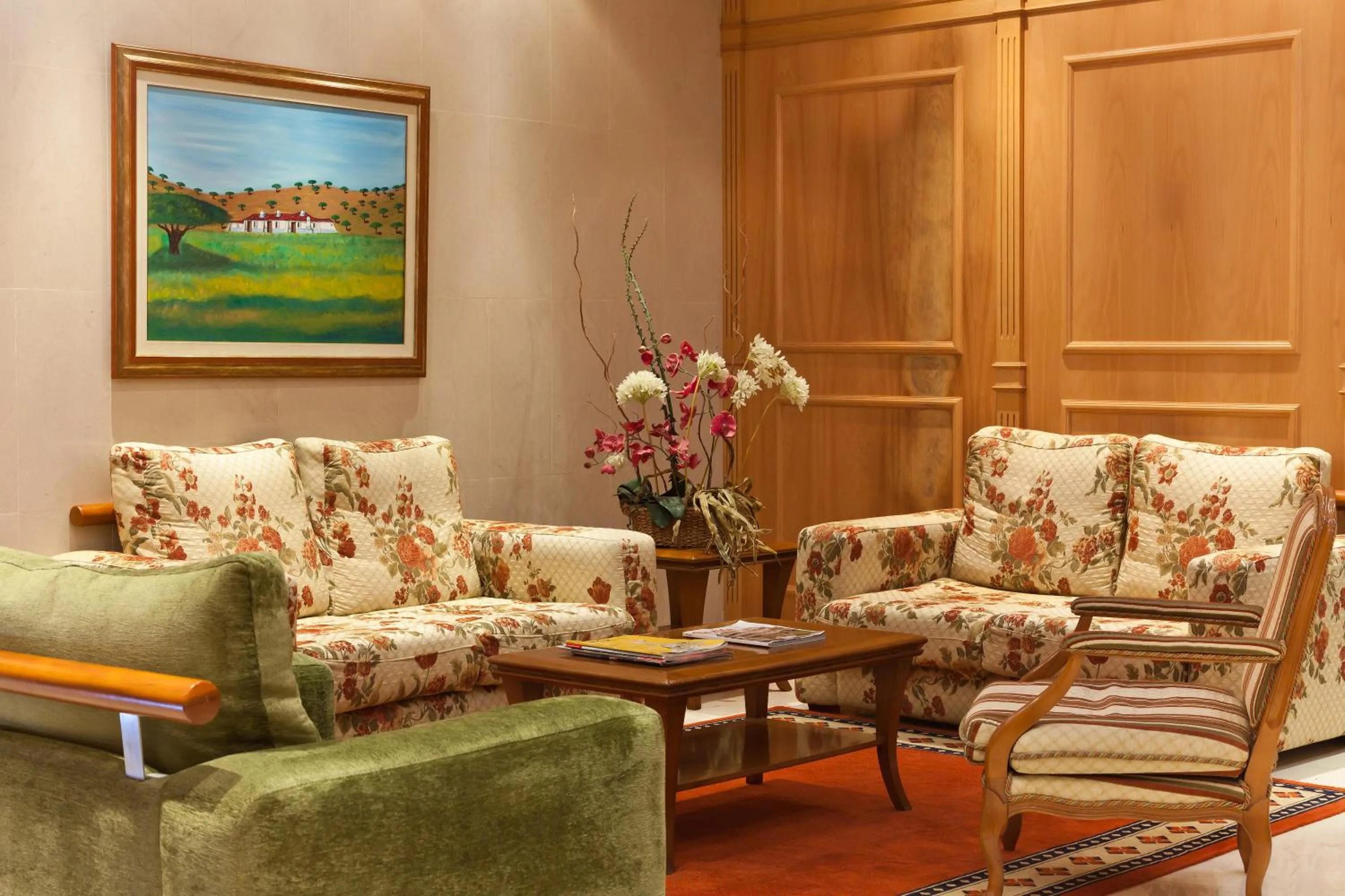 Lobby or reception in Hotel Florescente