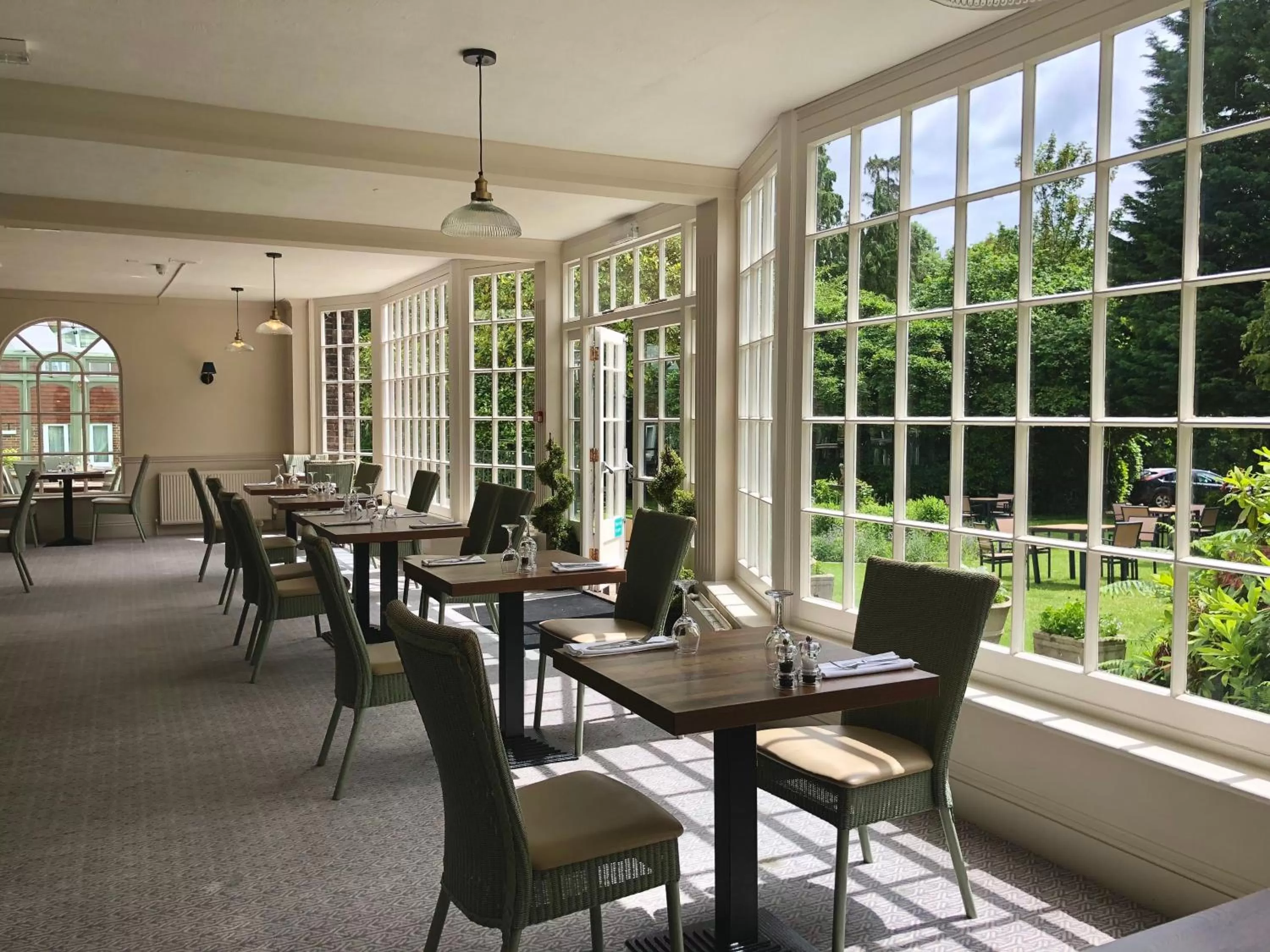 Restaurant/places to eat in Flackley Ash Country House Hotel