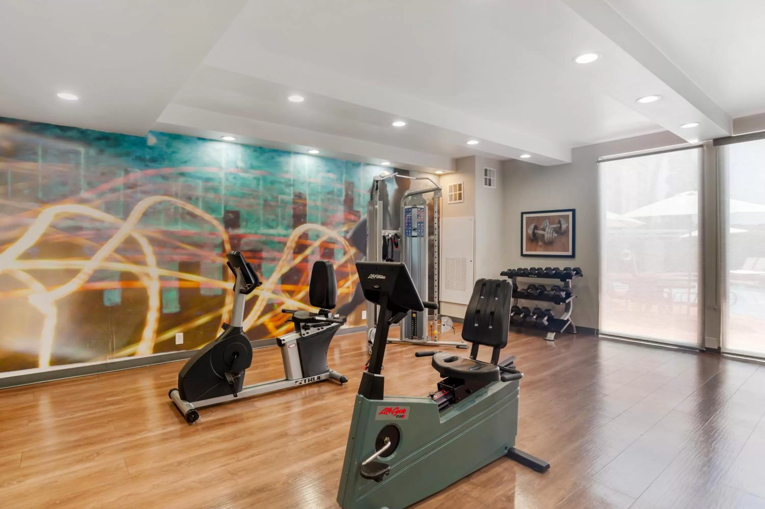 Fitness centre/facilities in Best Western Plus Commerce Hotel