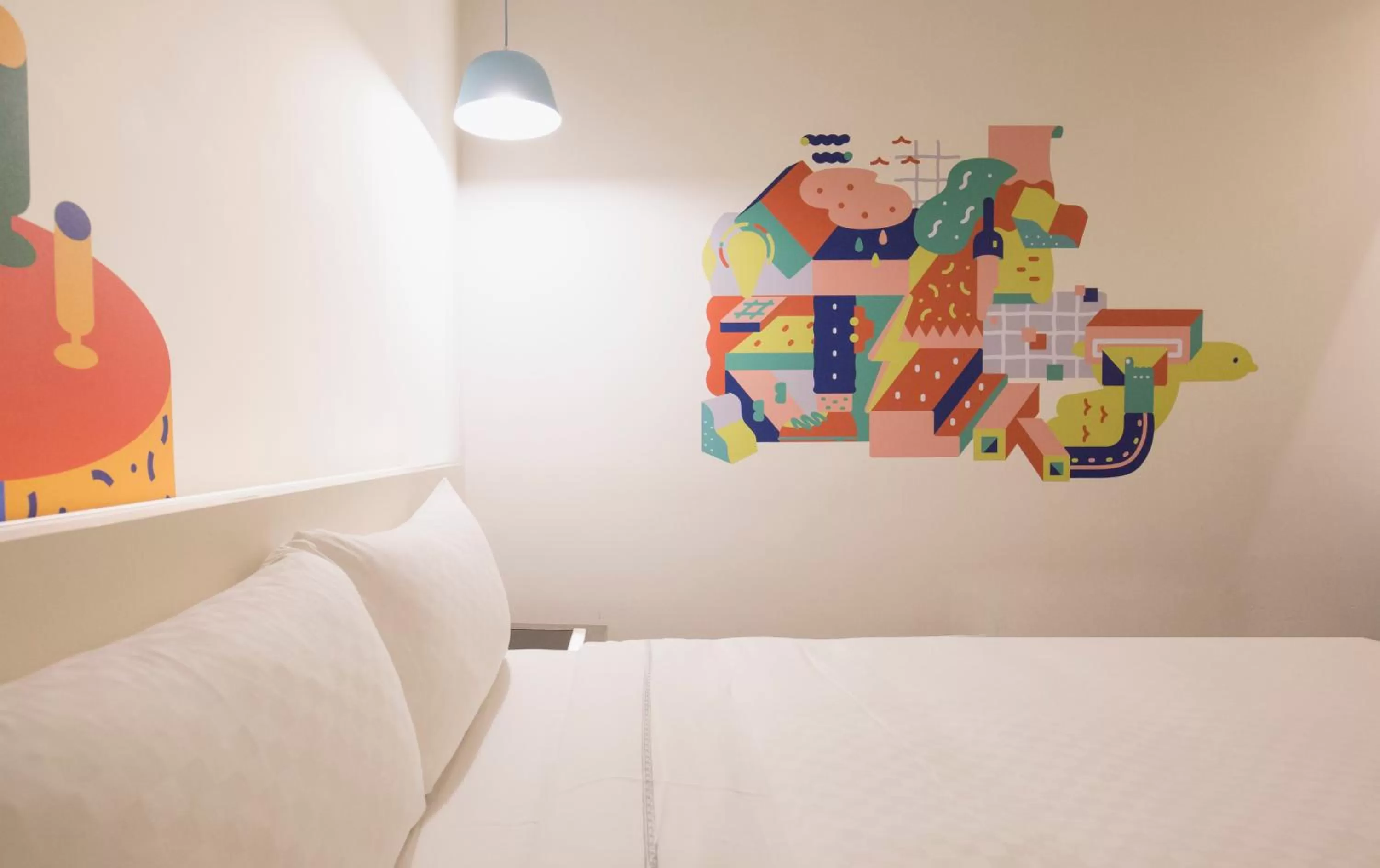 Bed in CityInn Hotel Taipei Station Branch II