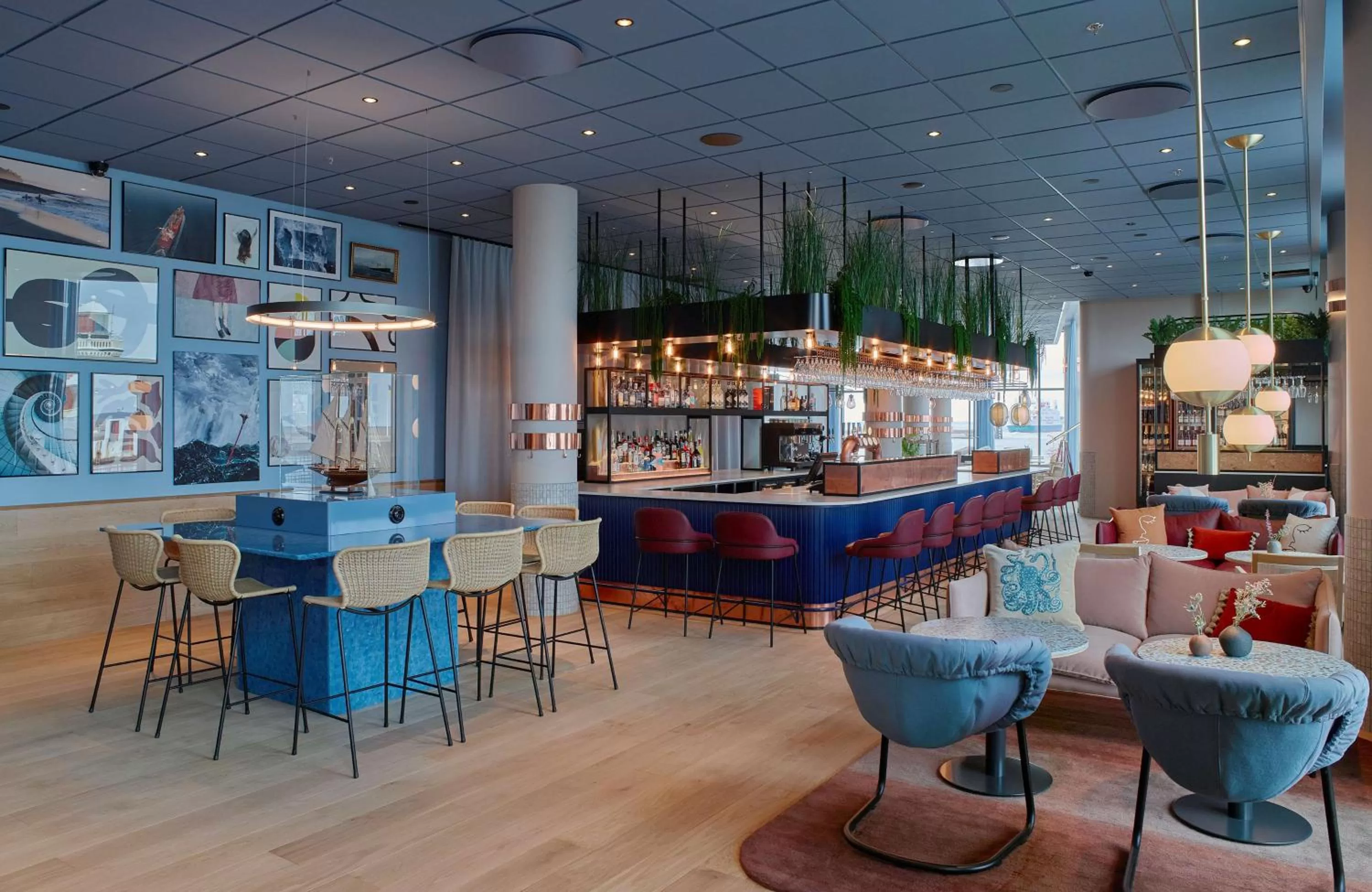 Lounge or bar, Lounge/Bar in Scandic Oceanhamnen