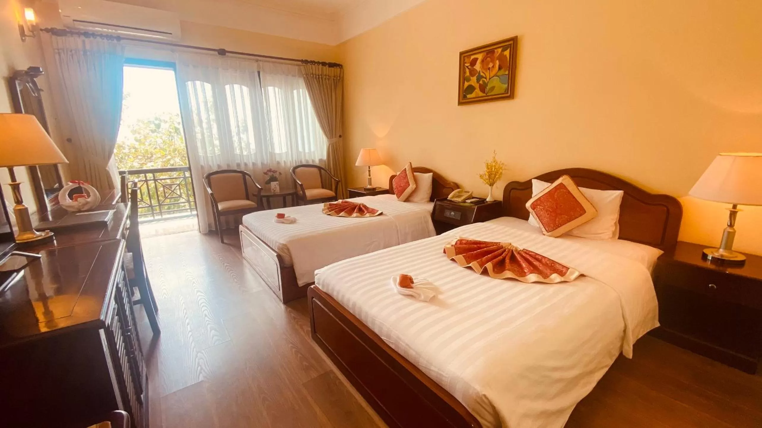 Bed in Seagull Hotel