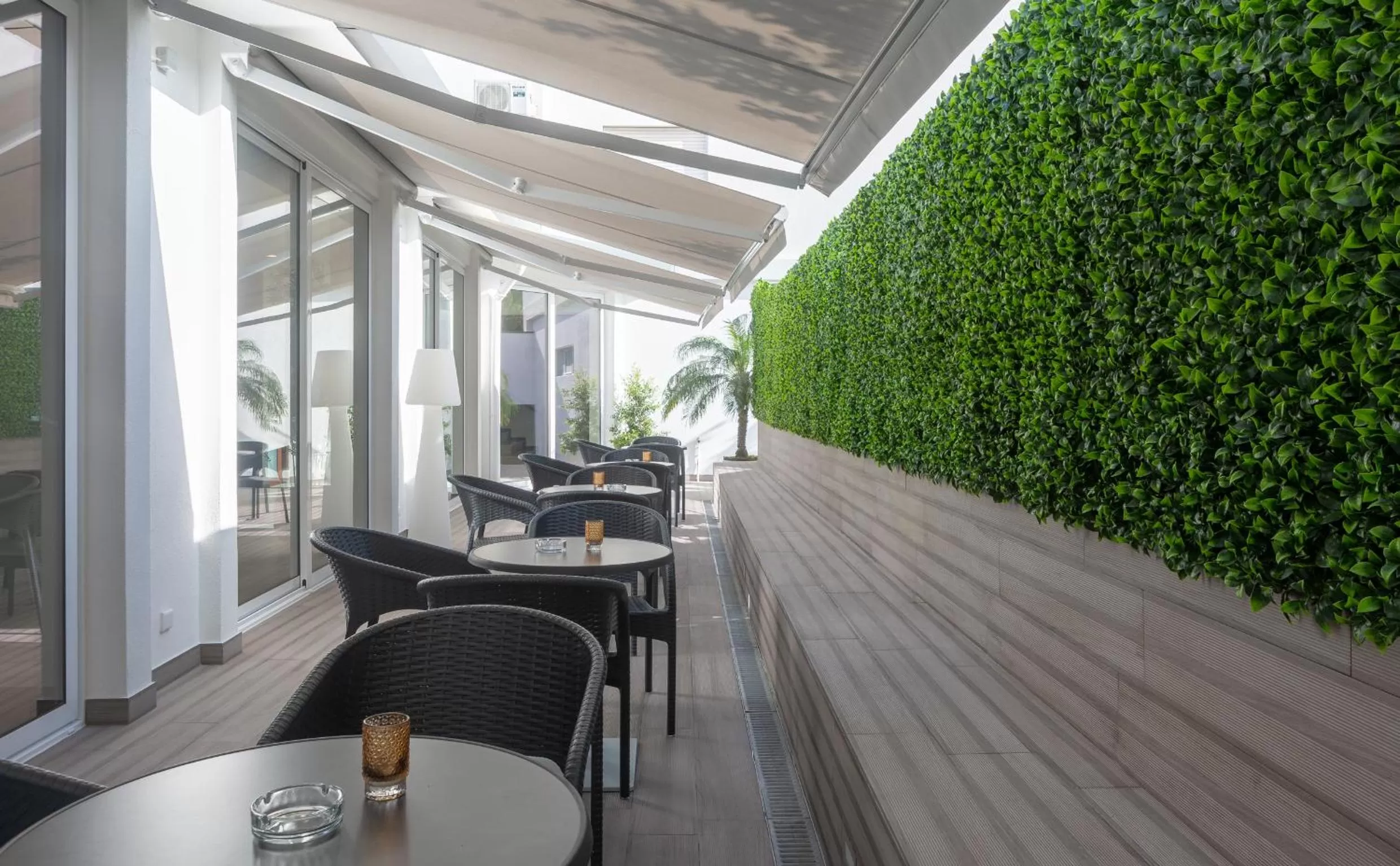 Patio in Hotel Afonso V & SPA