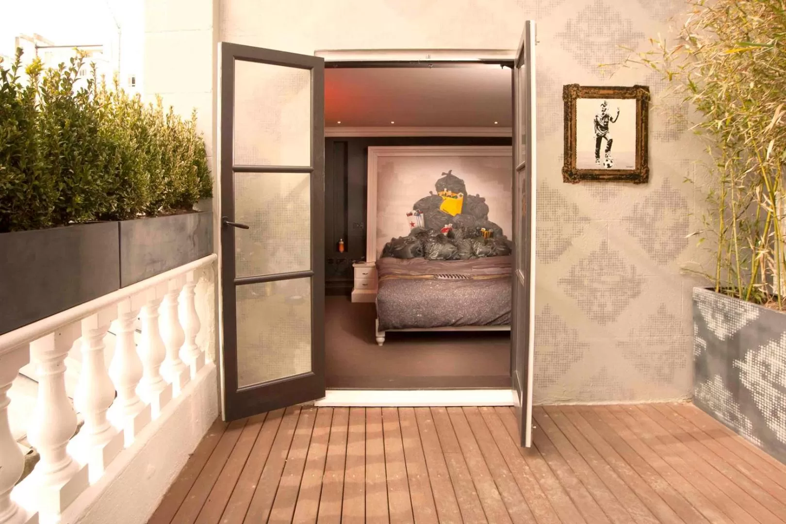 Balcony/Terrace in The Exhibitionist Hotel