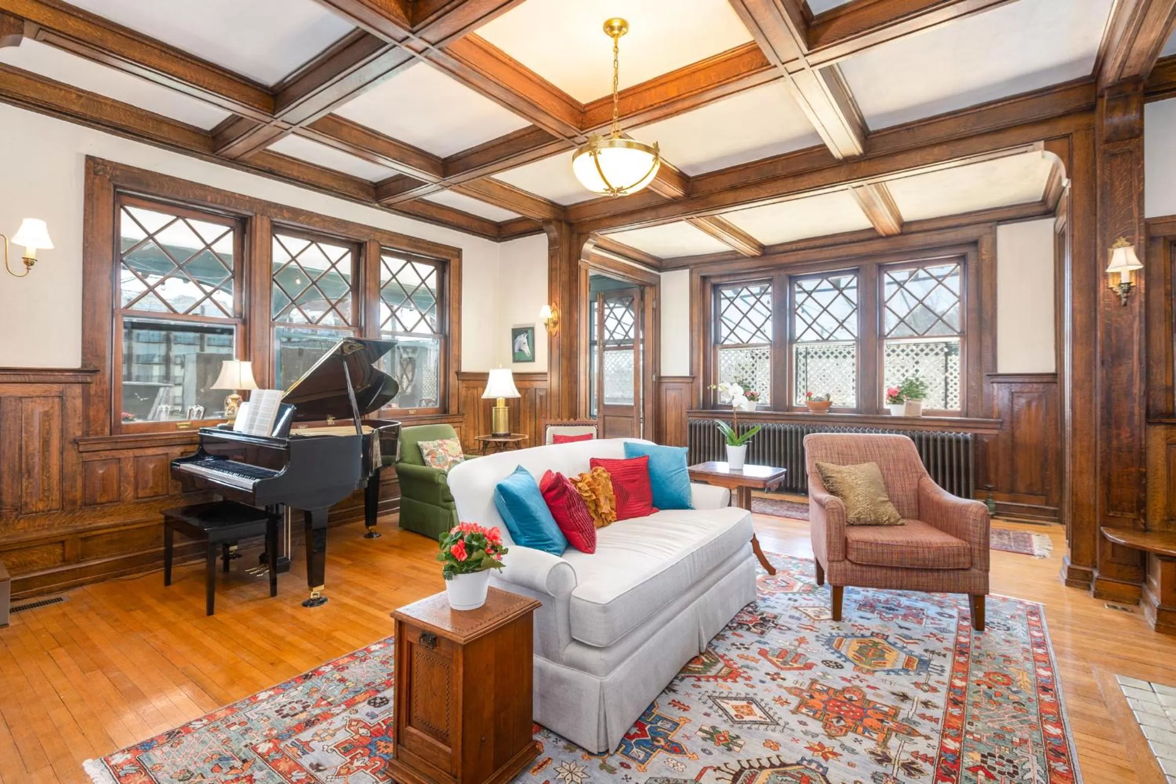 Living room in The Shaffner Inn