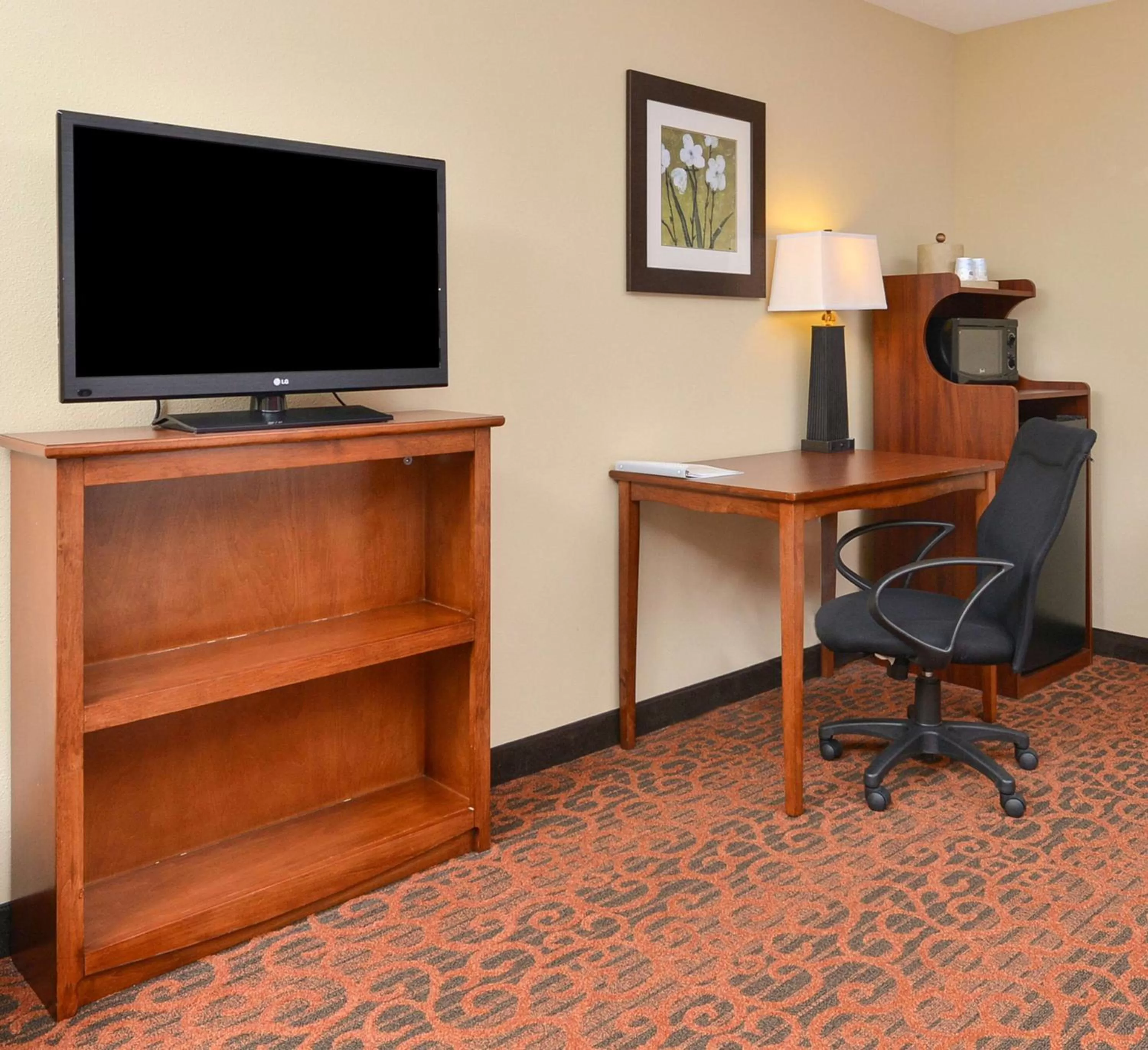 Living room in Hampton Inn Muscatine