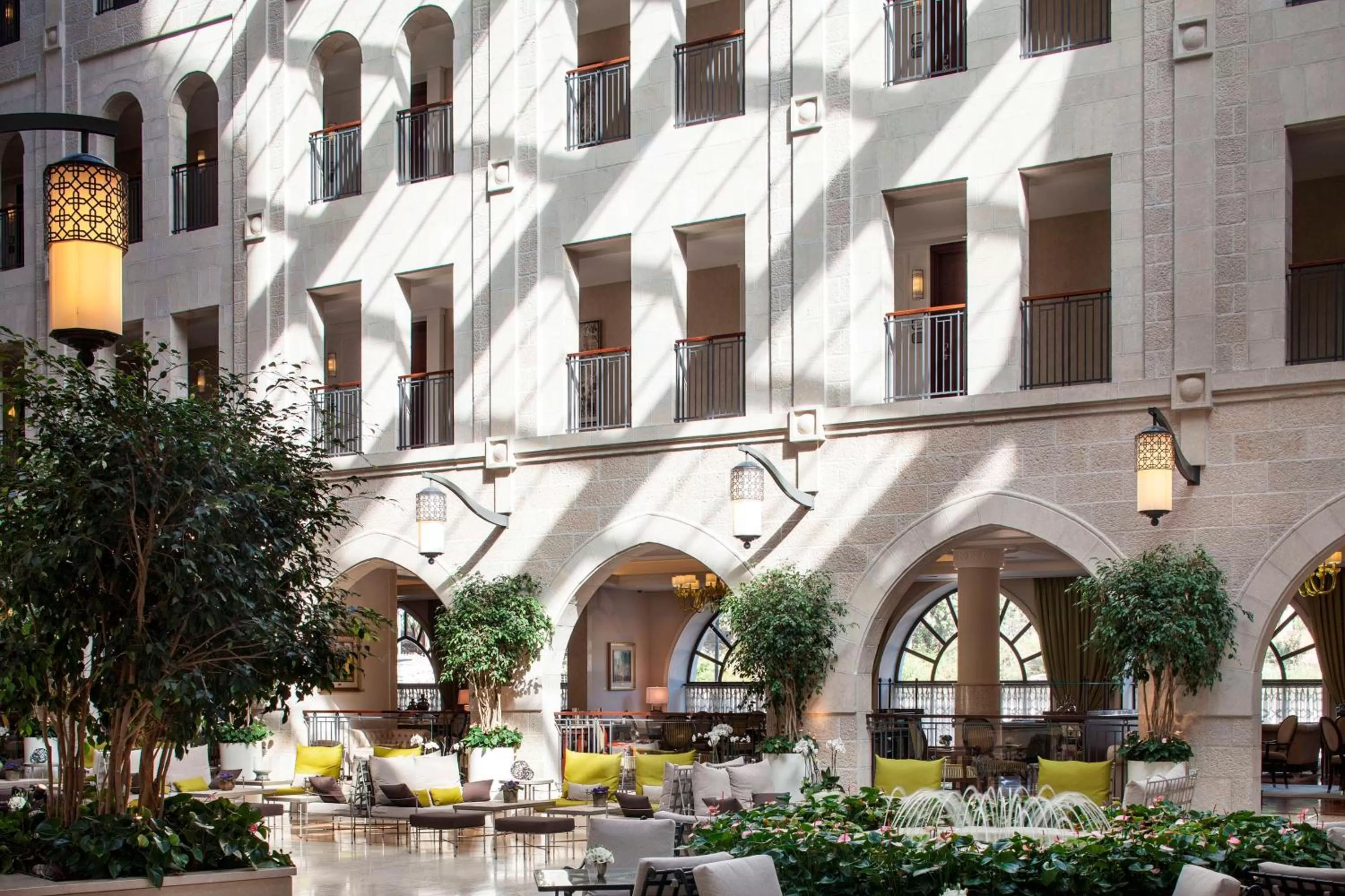Lobby or reception in Waldorf Astoria Jerusalem
