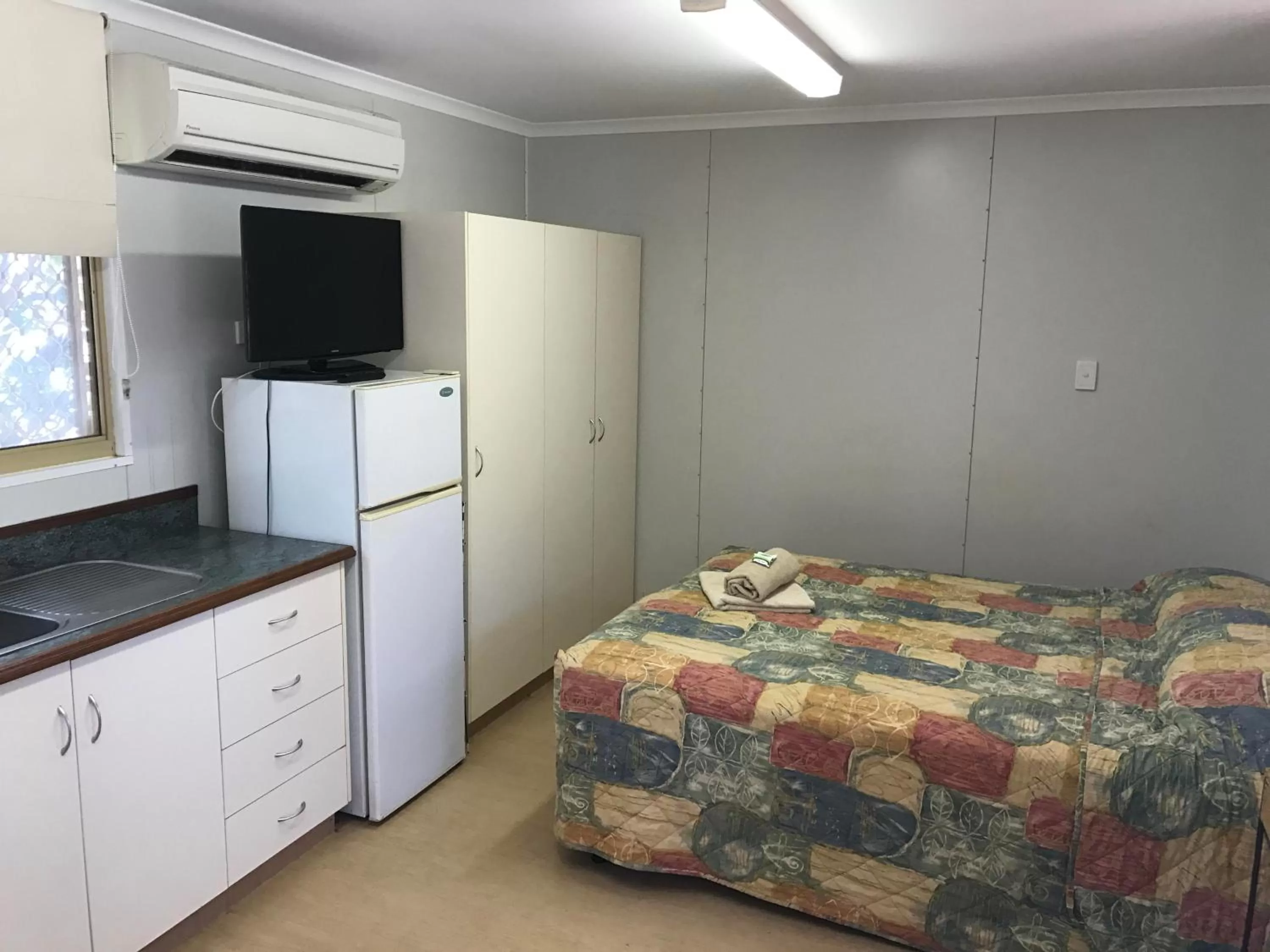 Bed in AAOK Karratha Caravan Park