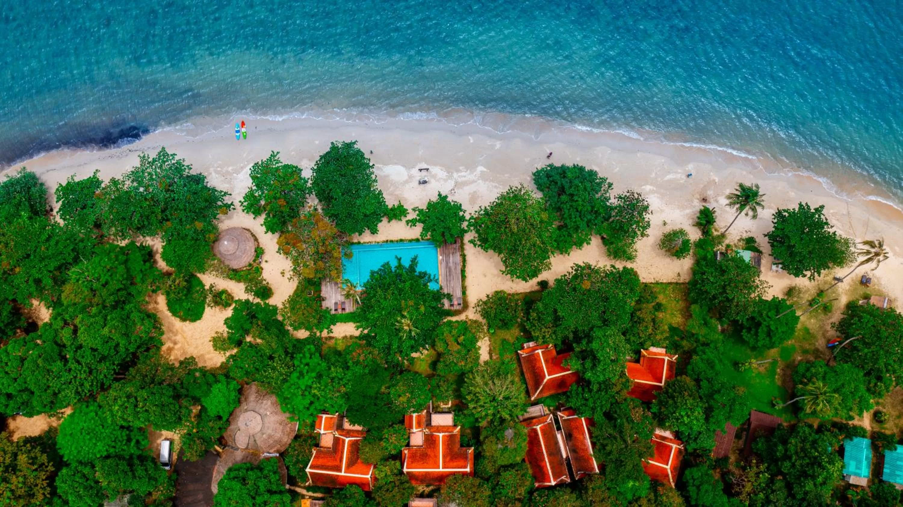 Bird's eye view in Chivapuri Beach Resort