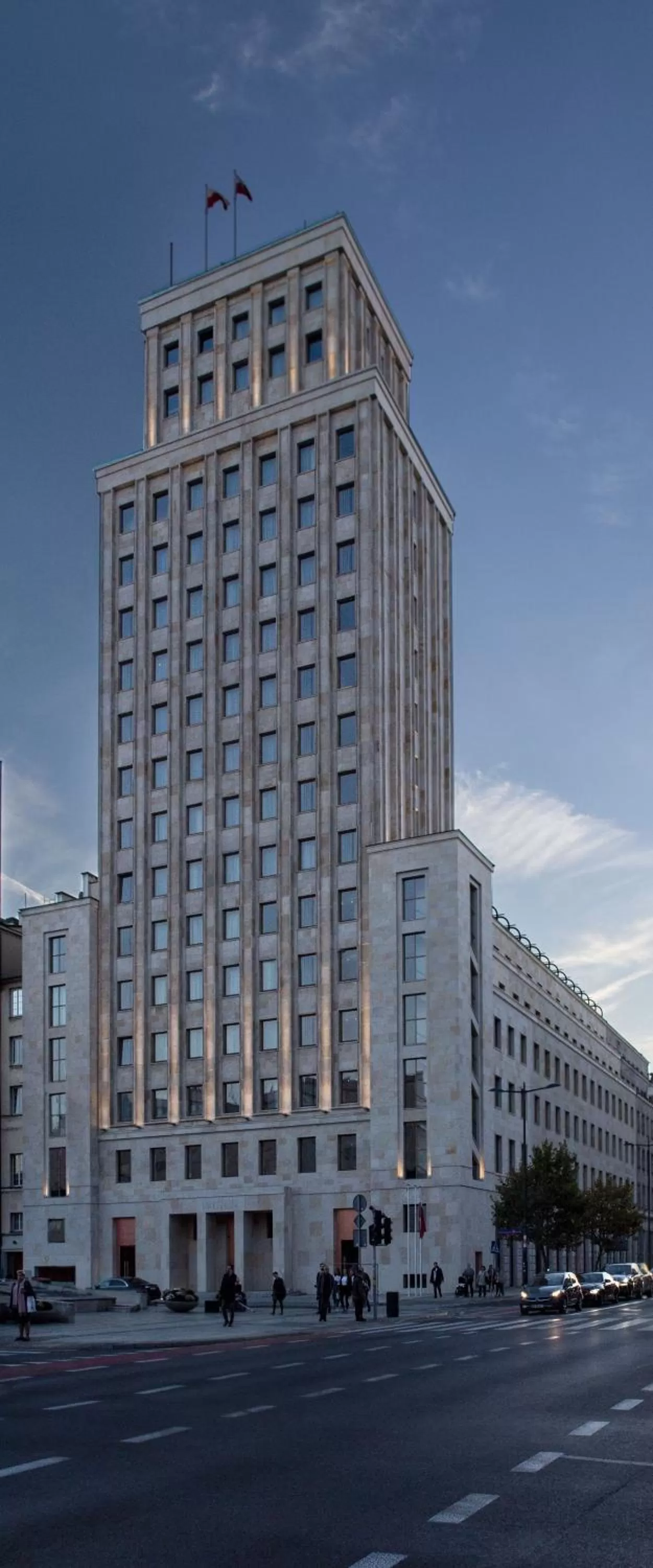 Property building in Hotel Warszawa