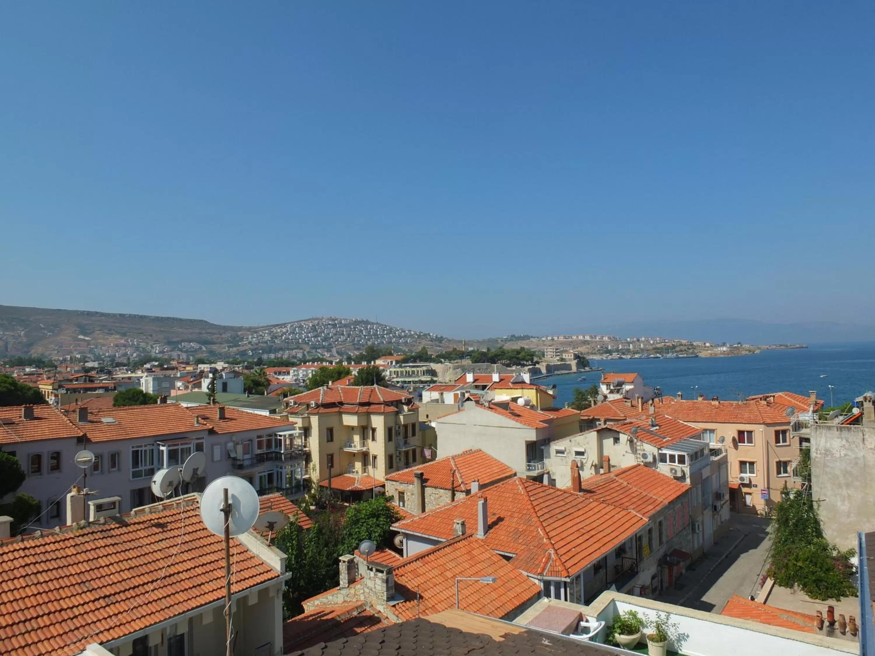 City view in Foça Ensar Hotel