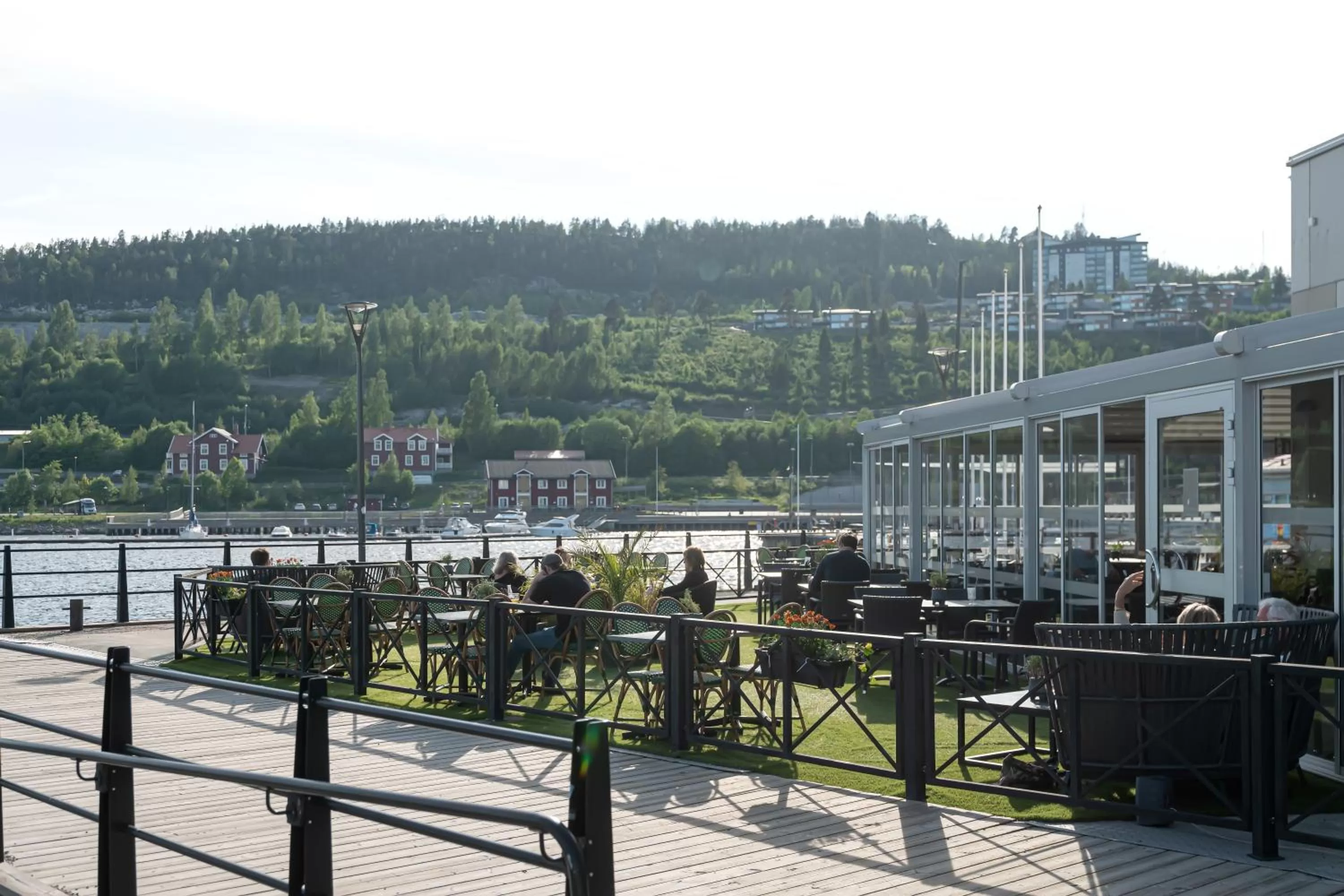 Balcony/Terrace in Elite Plaza Örnsköldsvik