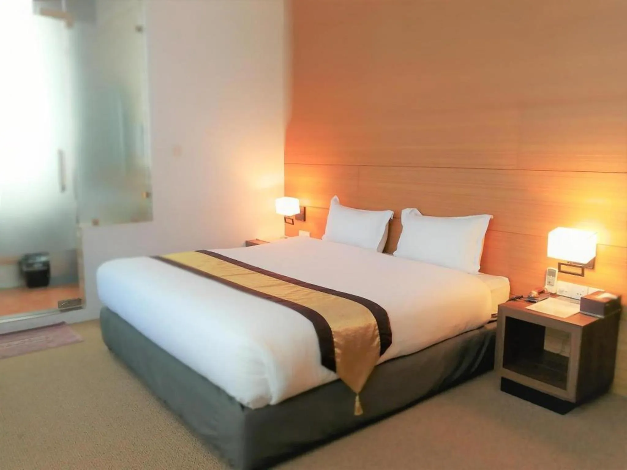 Bedroom in YAMA HOTEL & ROOFTOP BAR