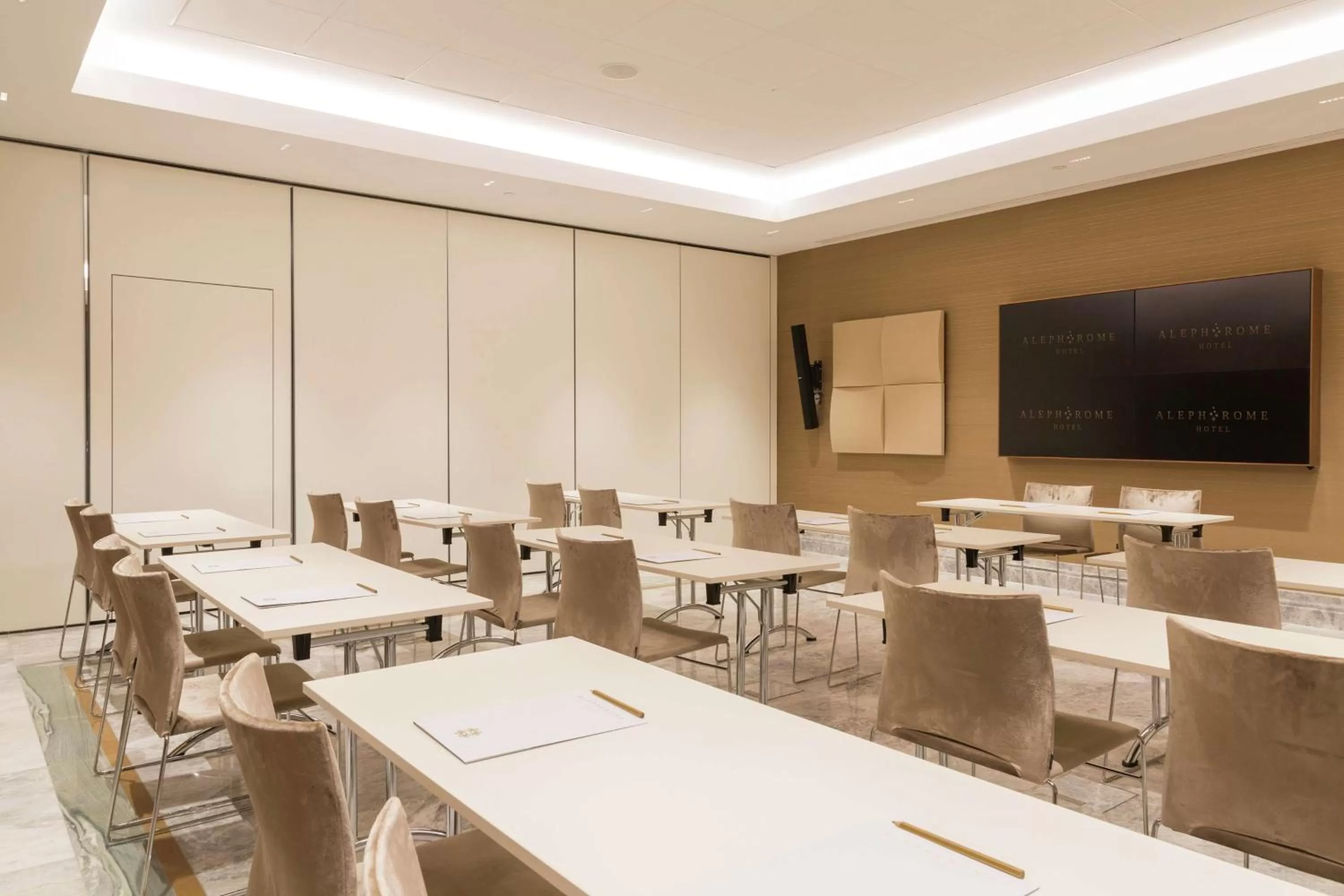 Meeting/conference room in Aleph Rome Hotel, Curio Collection By Hilton