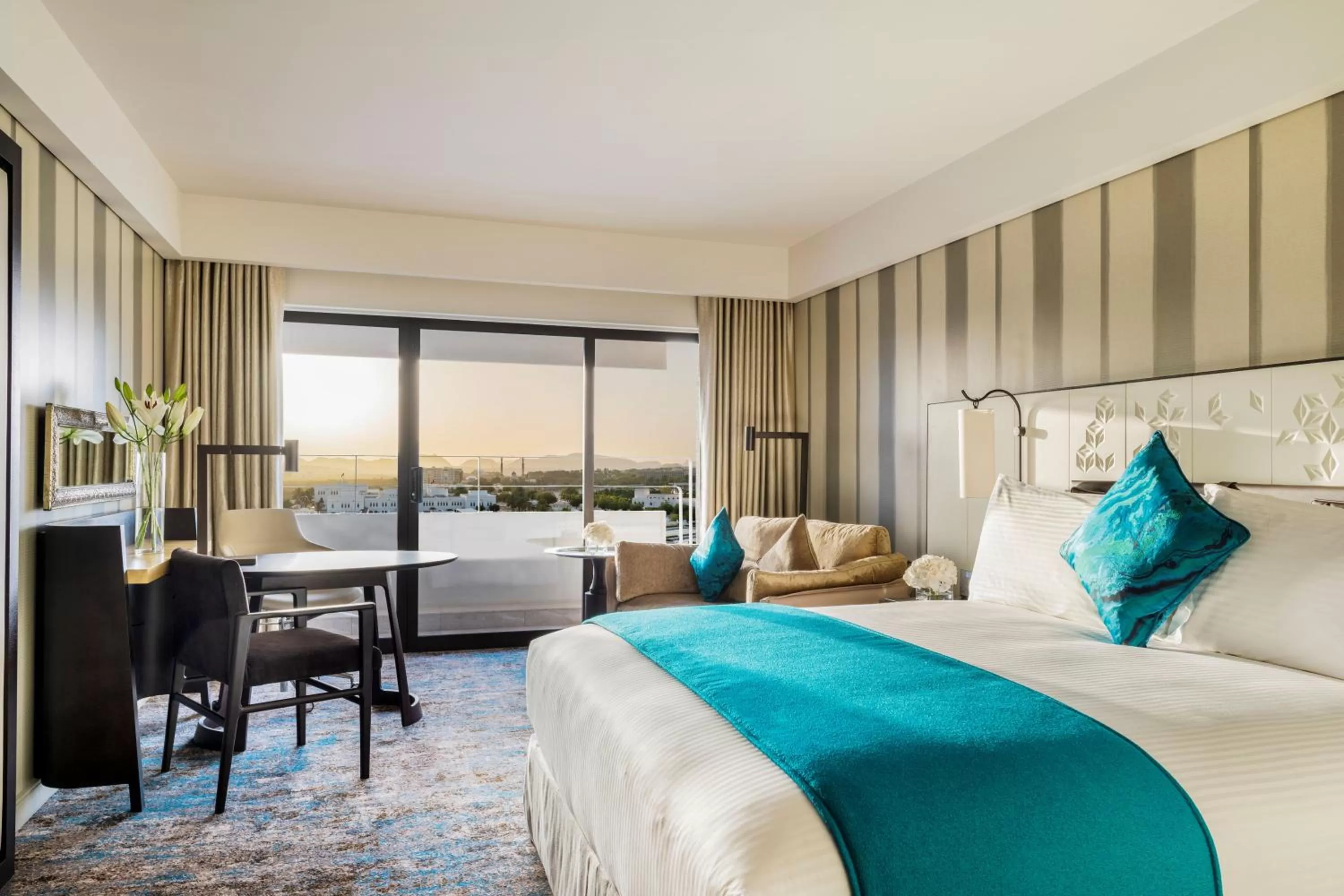 Deluxe Club King Suite with Balcony in InterContinental Muscat, an IHG Hotel