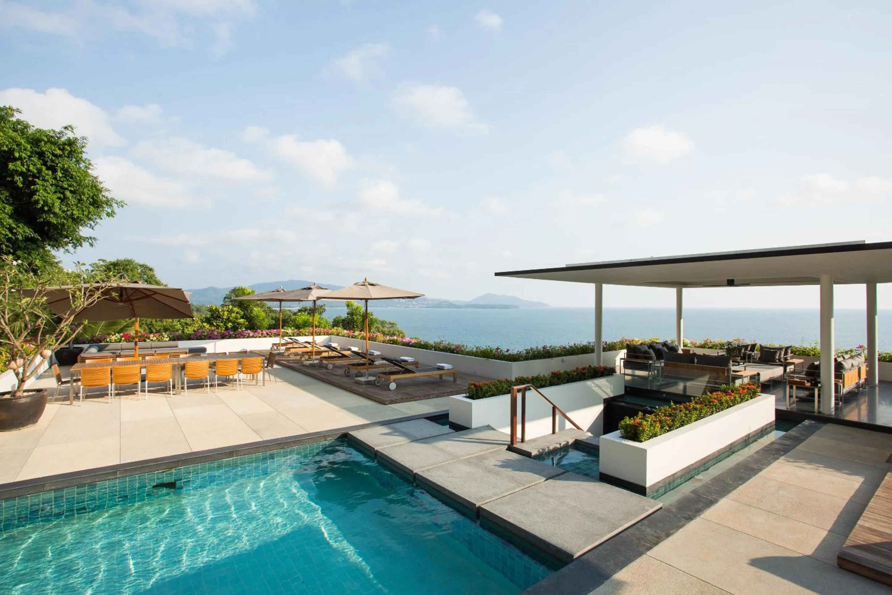 Swimming pool in Trisara Villas & Residences Phuket