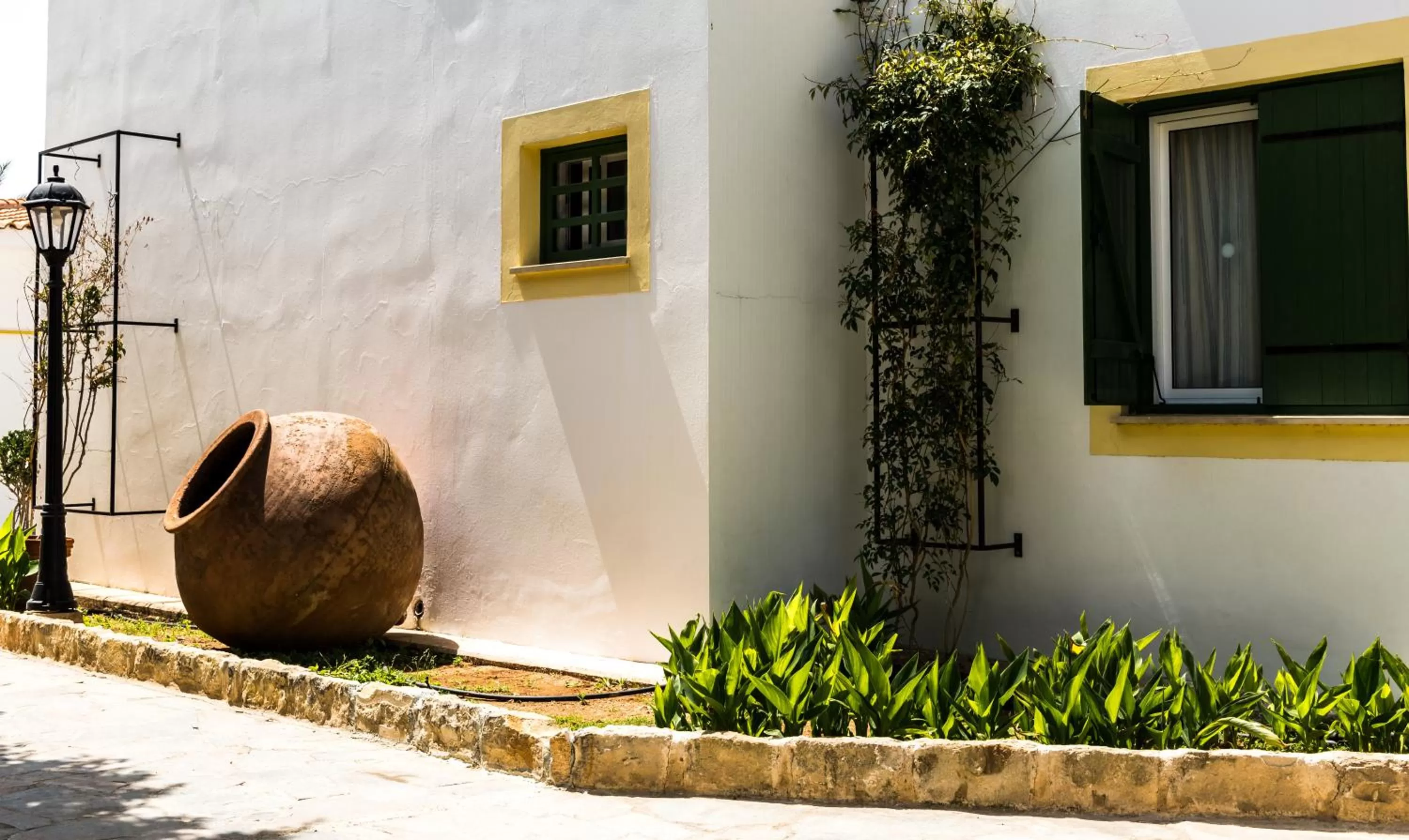 Garden in Kefalos Beach Tourist Village