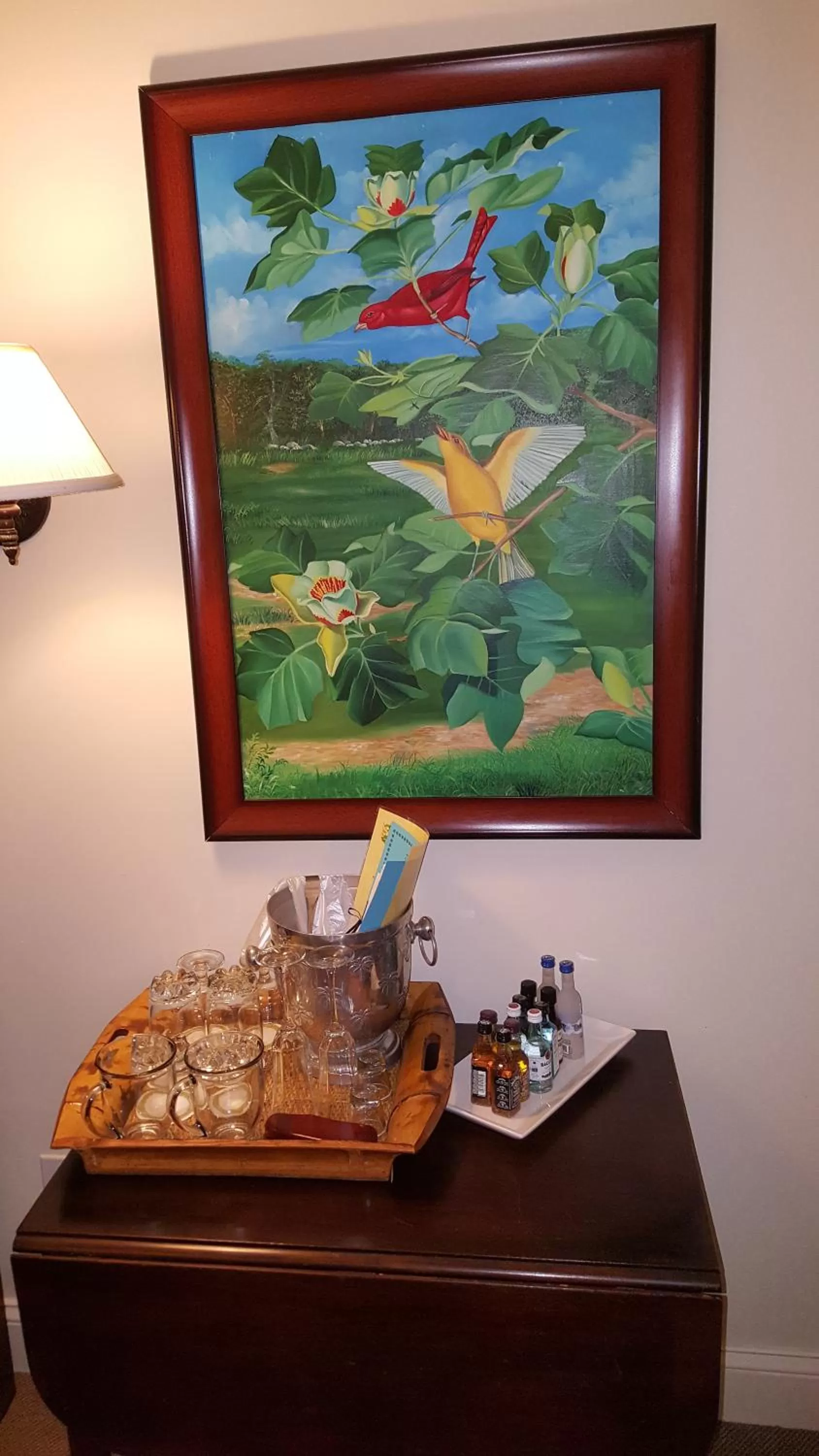 Decorative detail in The Caribbean Court Boutique Hotel